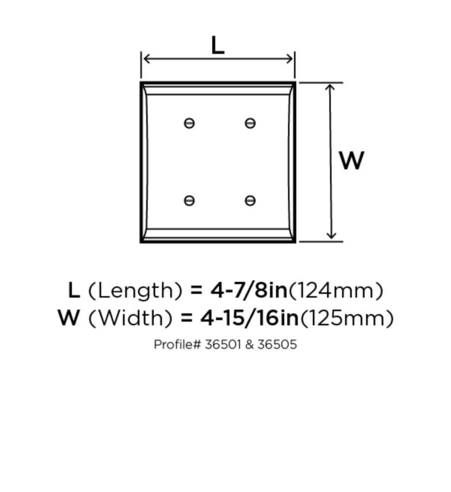 Candler 2-Gang Rocker Wall Plate