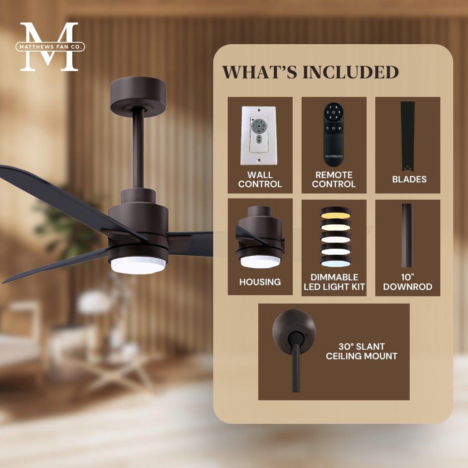 Alessandra 72'' LED Outdoor Ceiling Fan