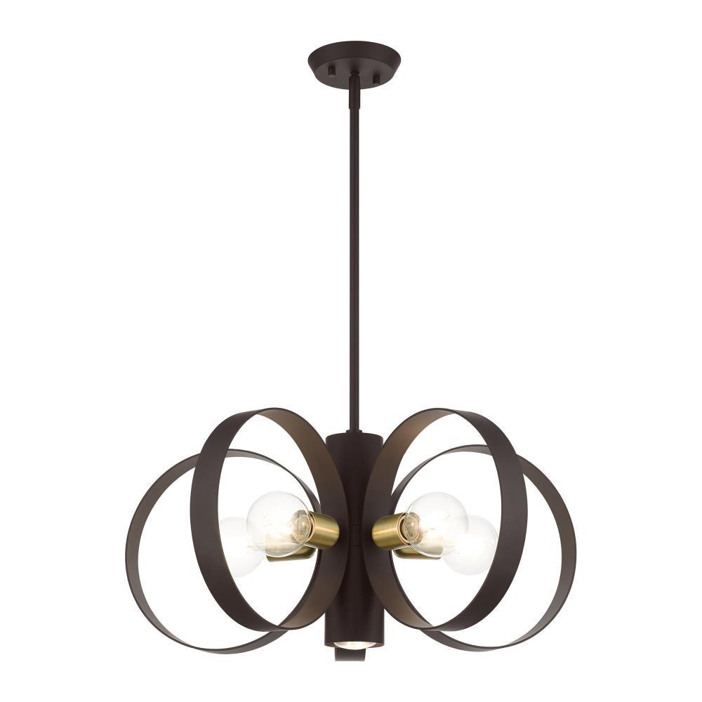 Babara 6 - Light Dimmable Geometric Chandelier