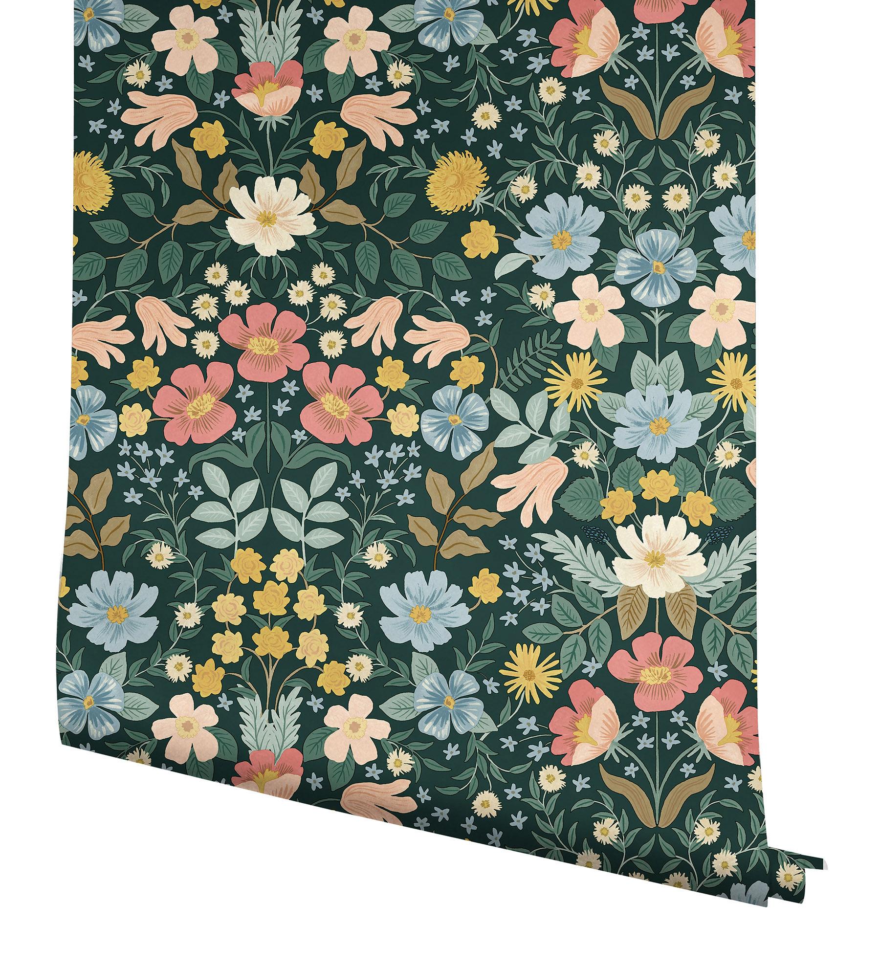 Bramble Garden 20" L x 27" W Peel and Stick Wallpaper Roll