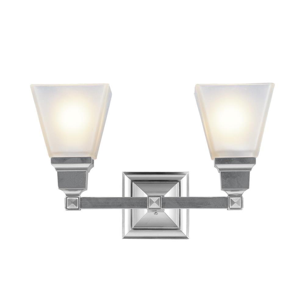 Livex Lighting Mission 2 - Light Vanity in  Brushed Nickel