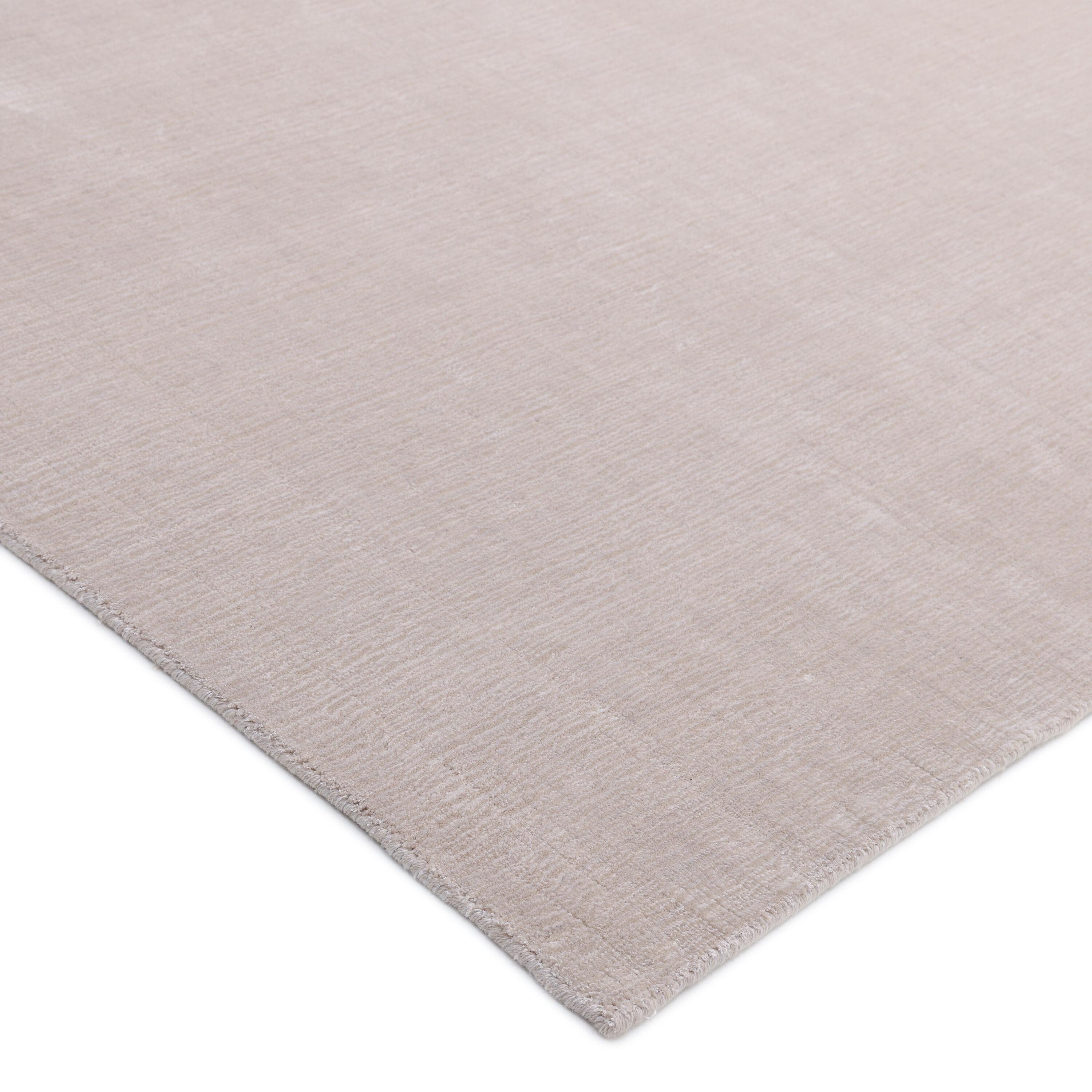 Lodhi Mist Gray Hand-Knotted Wool Area Rug 8' x 10'