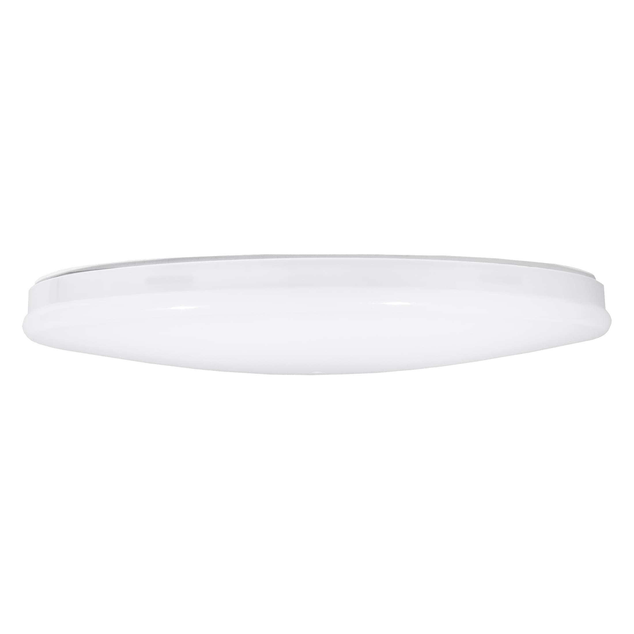 Maxxima 8 in. LED Round Trimless Disk Light, 5 CCT Flush Mount Ceiling Light Fixture