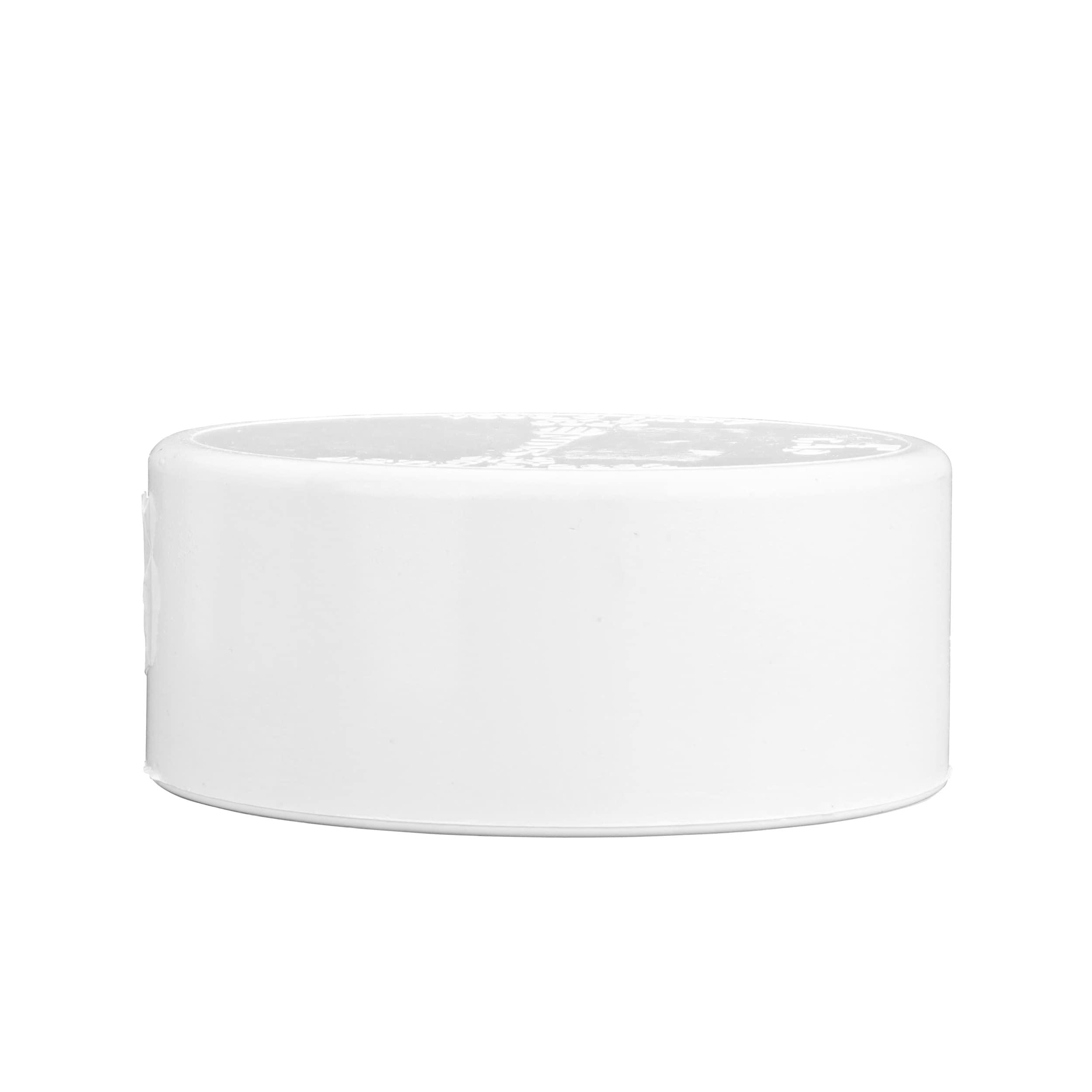 NDS 4P06 PVC SD Cap, 4-Inch, Makes Solvent-Weld Connections, for Use with 4-Inch Sewer and Drain Pipe, White