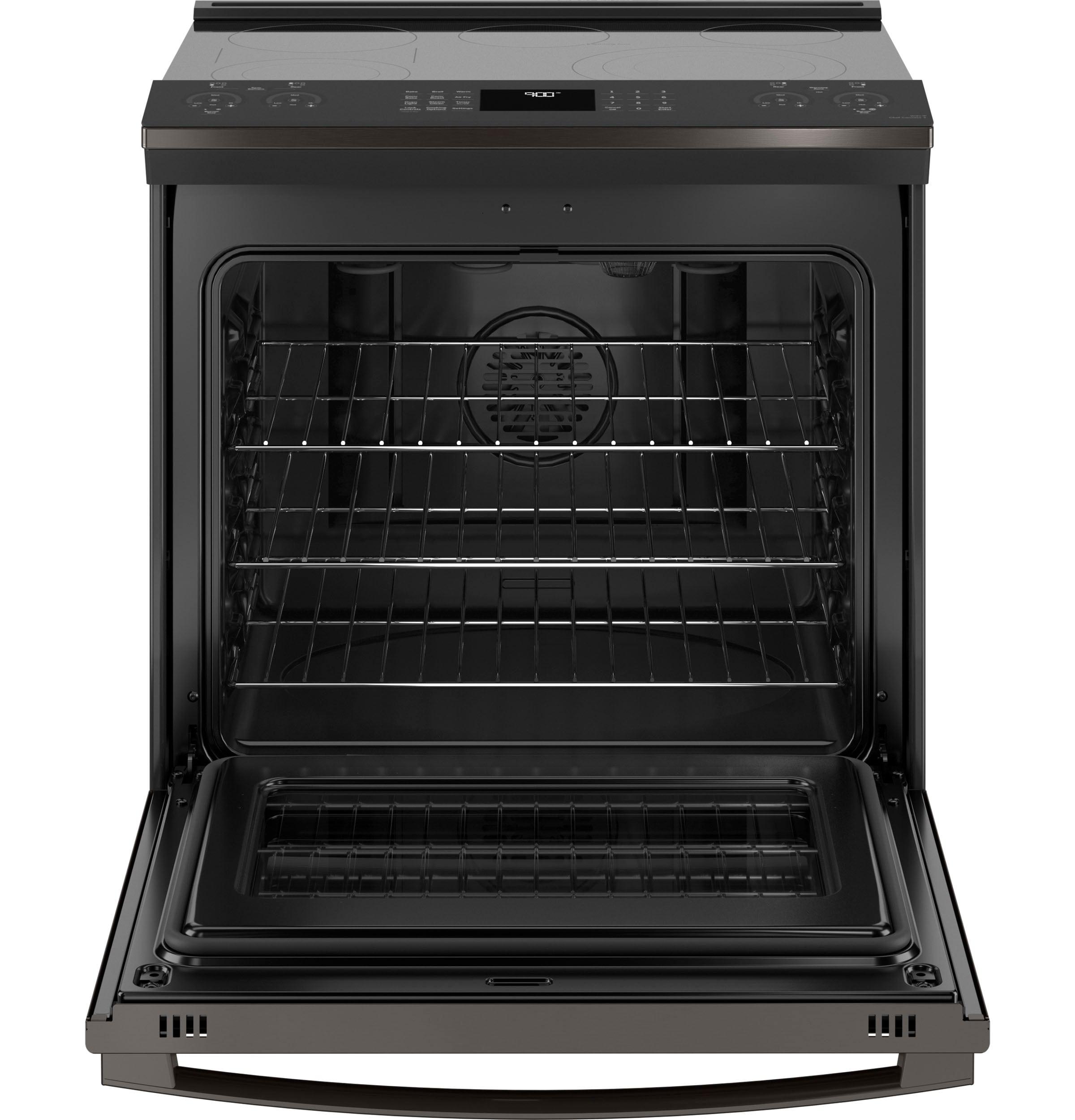 GE Profile™ GE Profile Smart Appliances 30" 5.3 cu.ft. Slide-in Electric Range PSS93BPTS