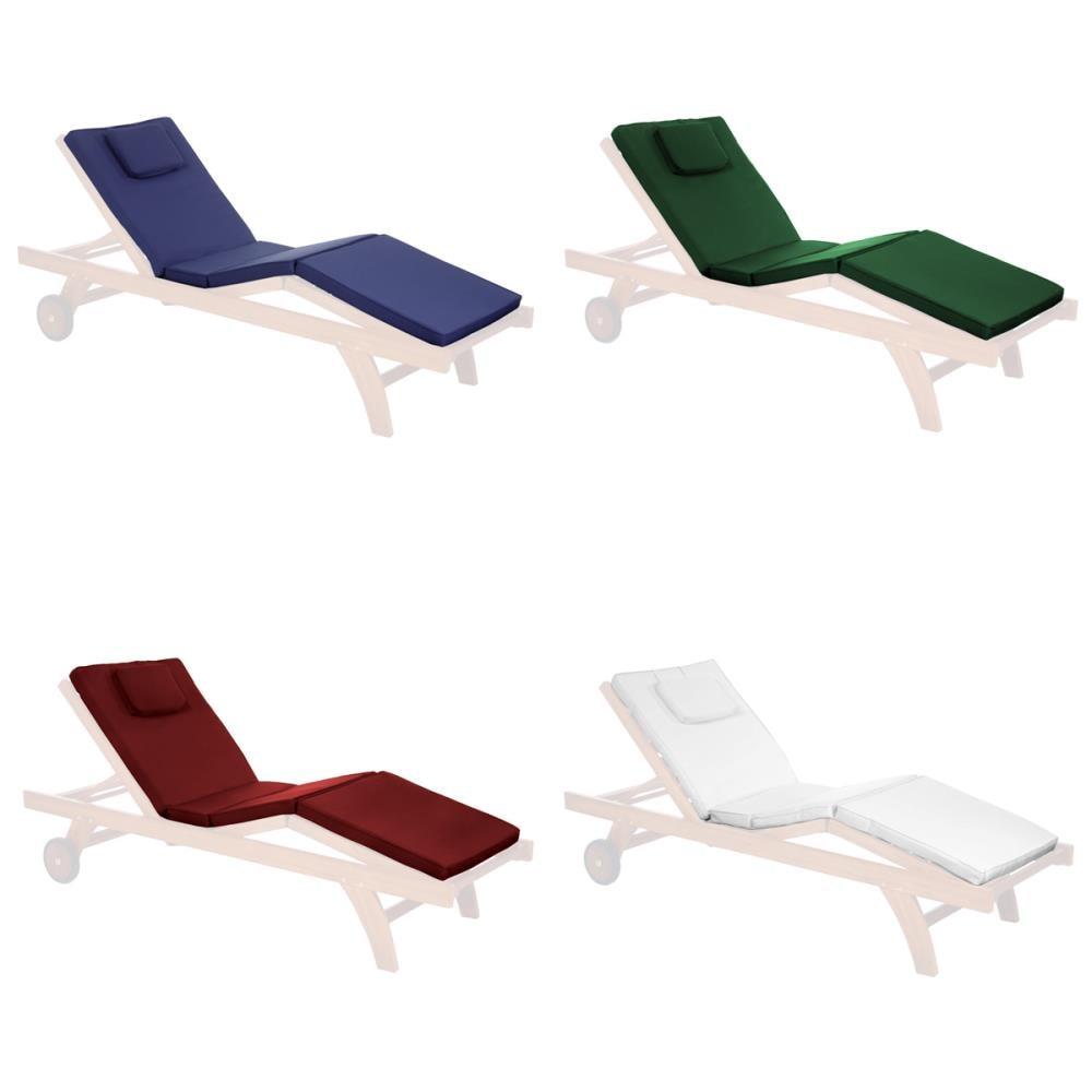 All Things Cedar White Chaise Lounger Cushion
