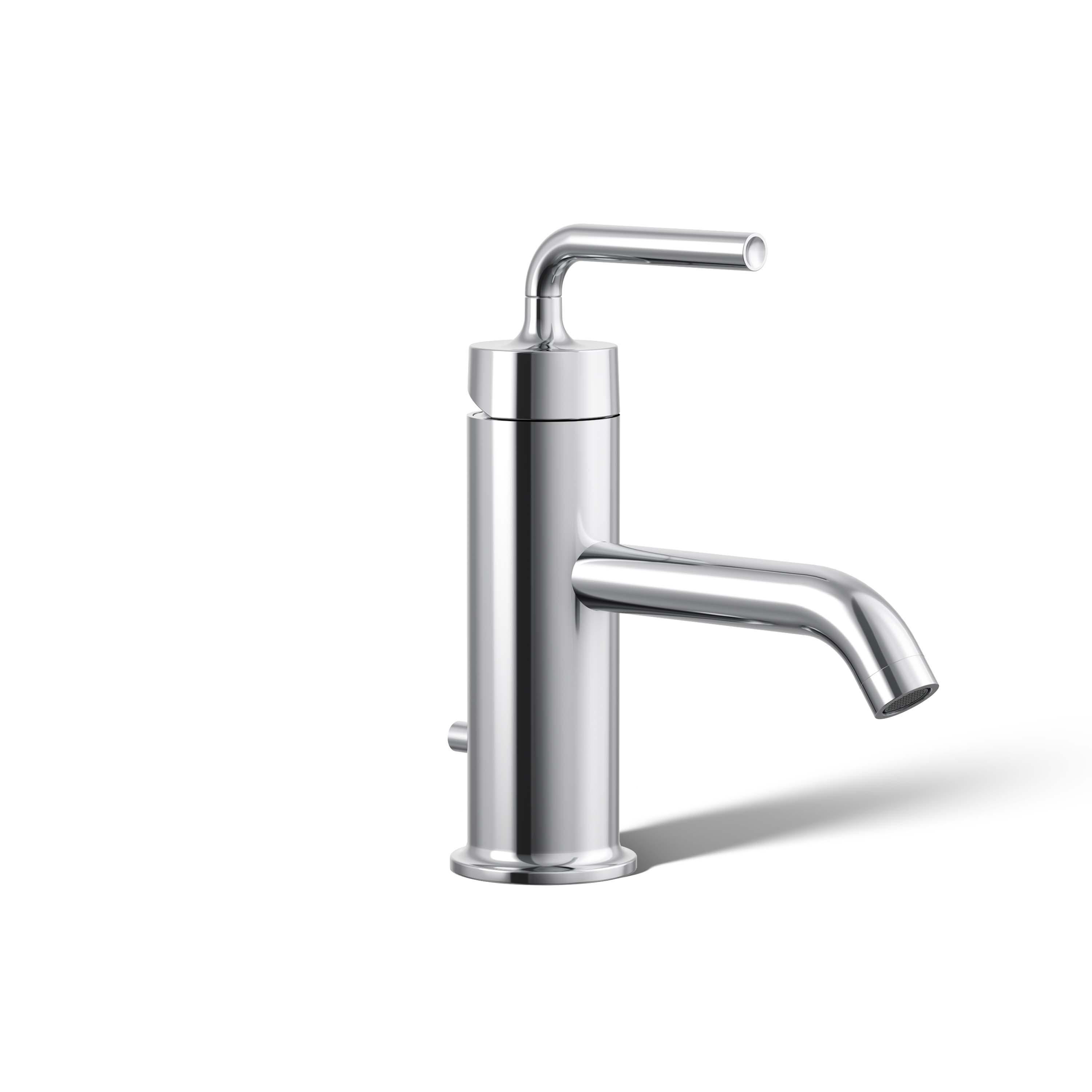 Purist® Single Hole Bathroom Faucet with Drain Assembly