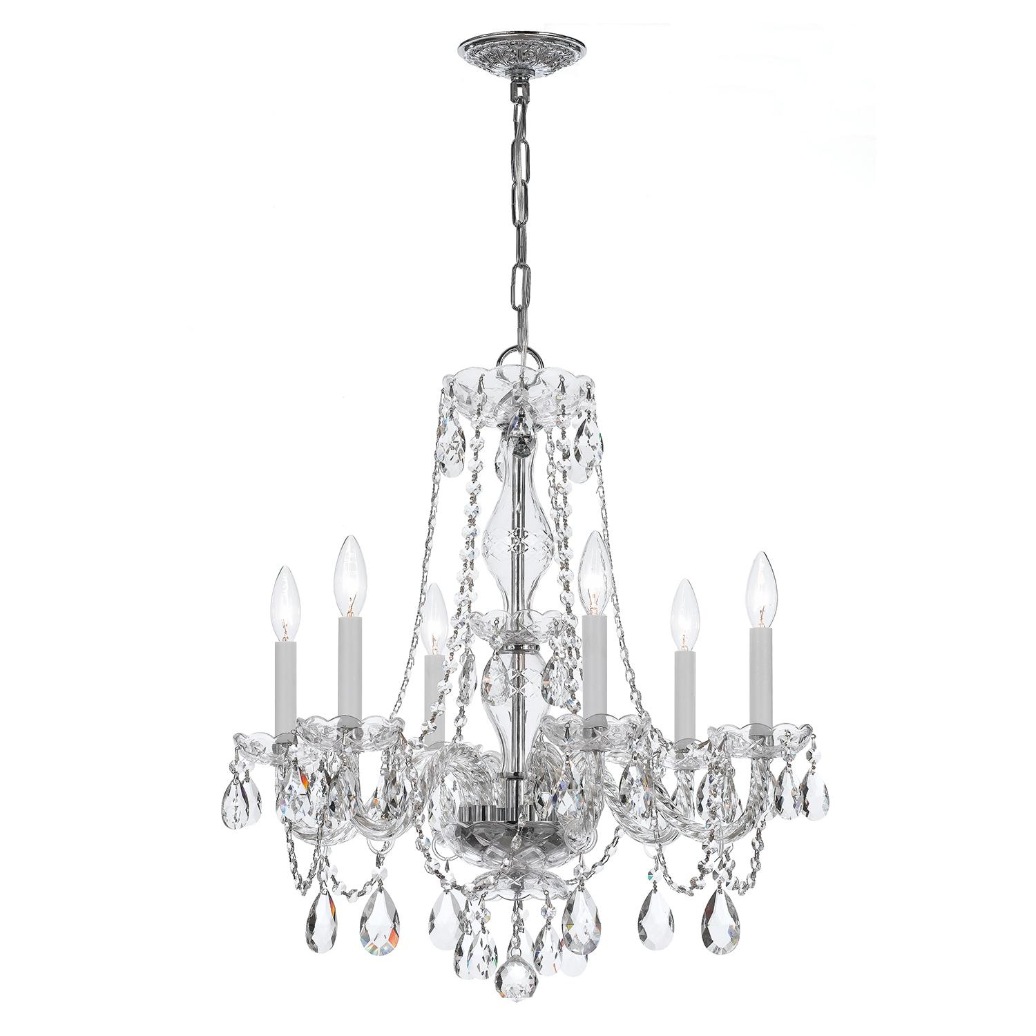 House of Hampton® Kimmori 6 - Light Glass Dimmable Chandelier