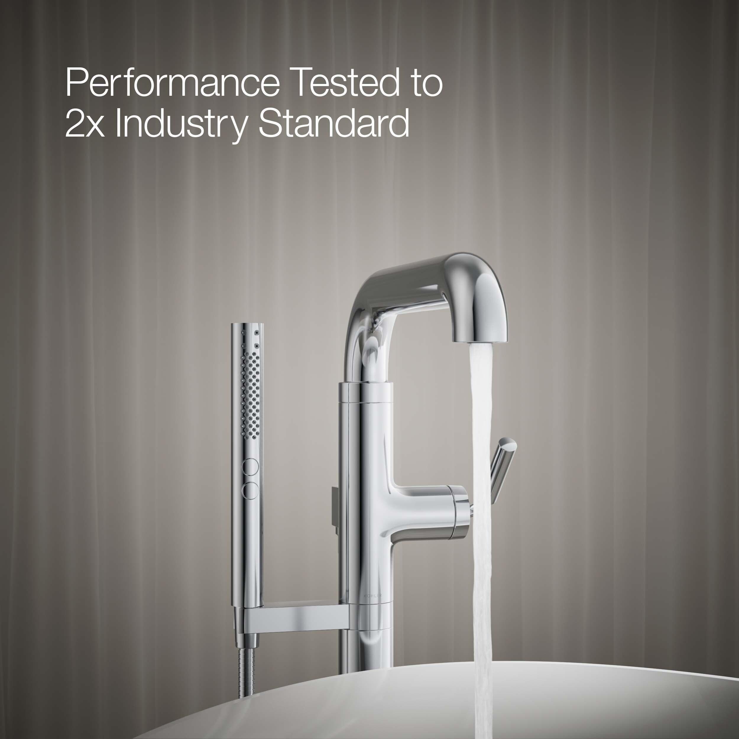 Tone Floor Mounted Clawfoot Tub Faucet