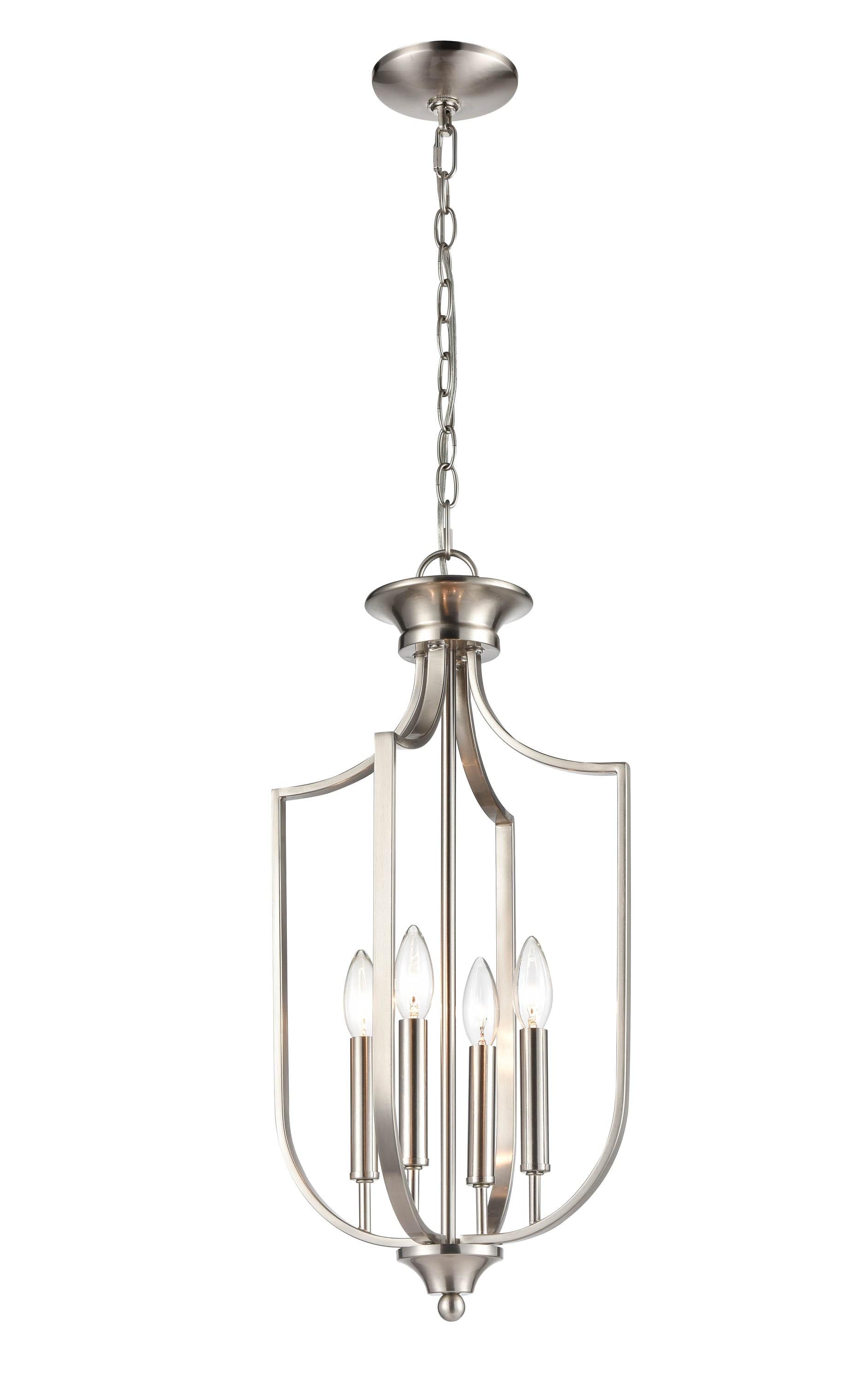 Millennium Lighting 4 - Light Pendant in  Brushed Nickel