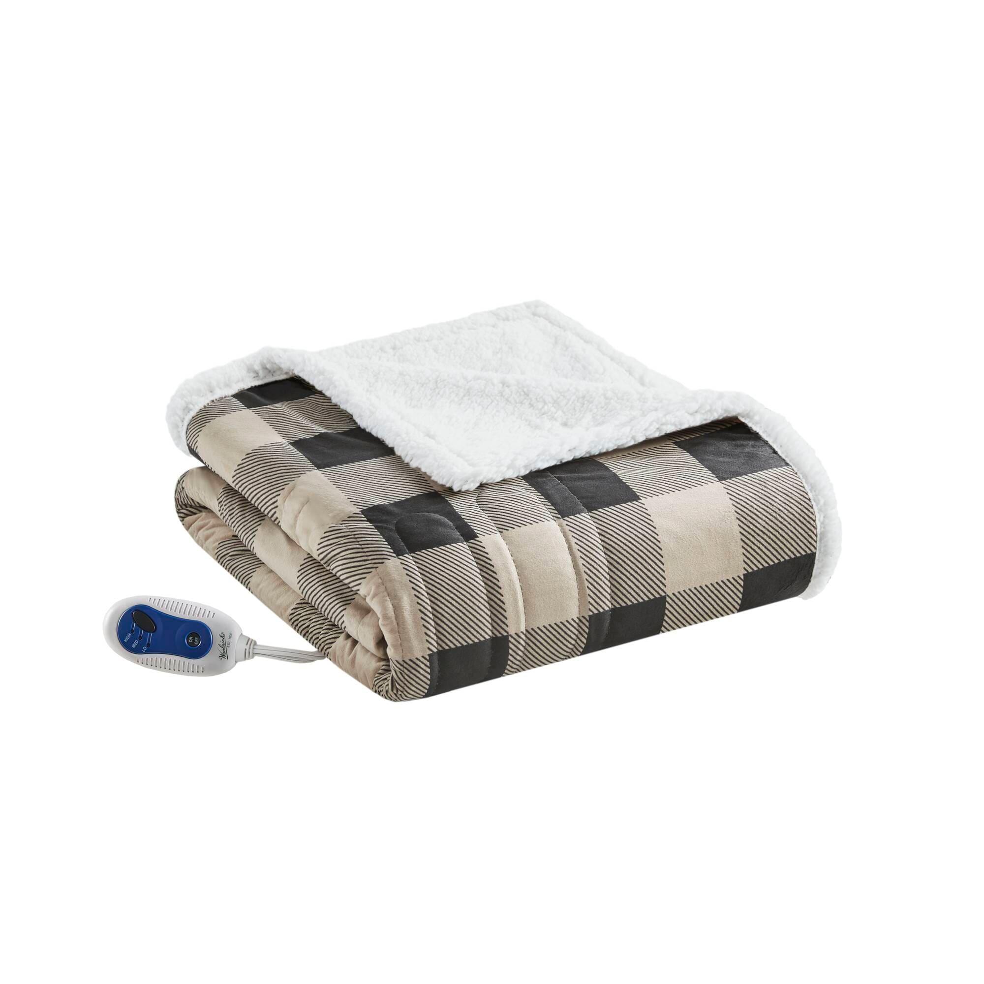 Woolrich Woolrich Linden Oversized Mink to Berber Heated Throw