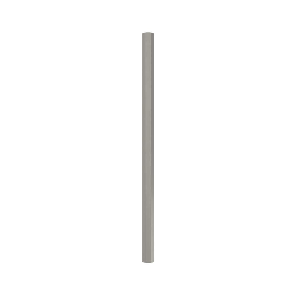 Amerock Caliber 7-9/16 inch (192mm) Center-to-Center Satin Nickel Cabinet Pull