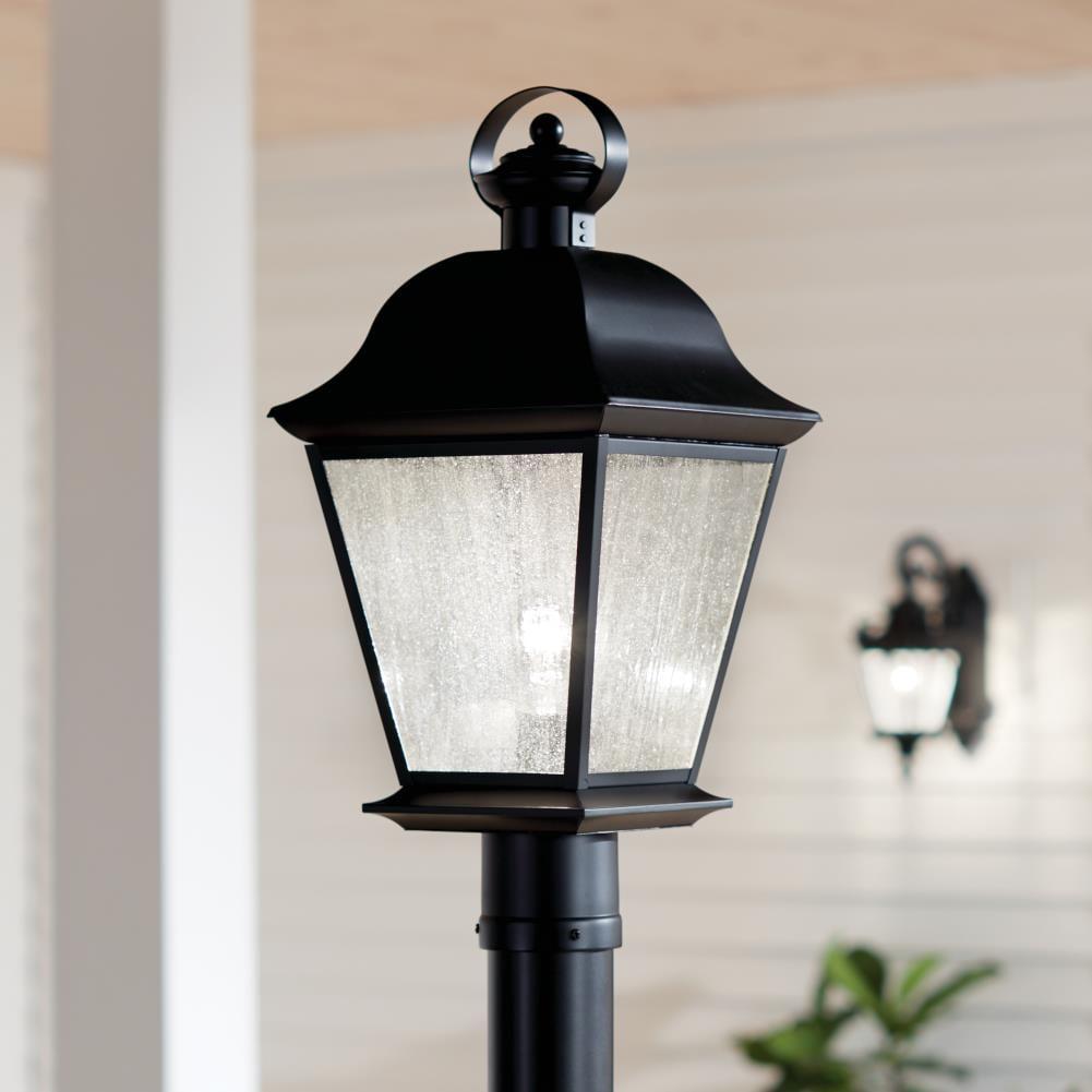 Kichler Lighting Mount Vernon 1 - Light Post Light in  Black