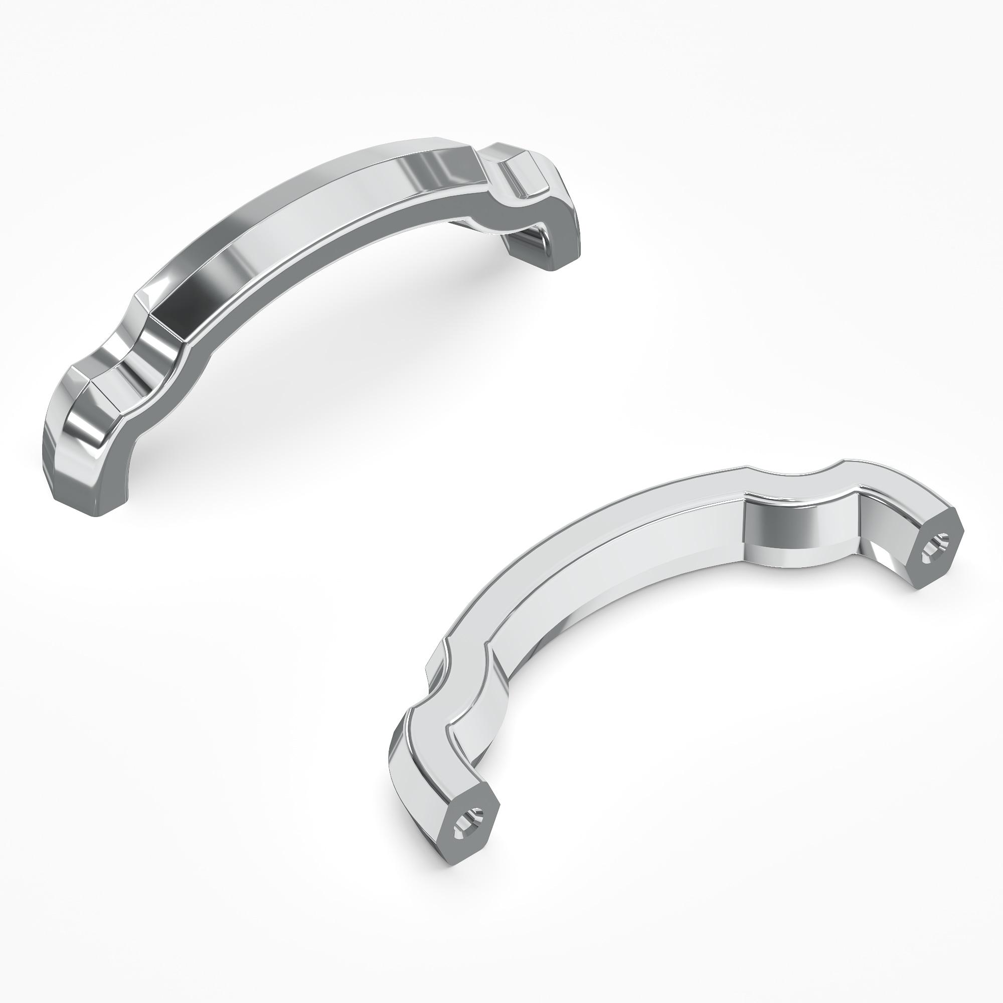 Hickory Hardware Veranda Kitchen Cabinet Handles, Solid Core Drawer Pulls for Cabinet Doors (Set of 10)