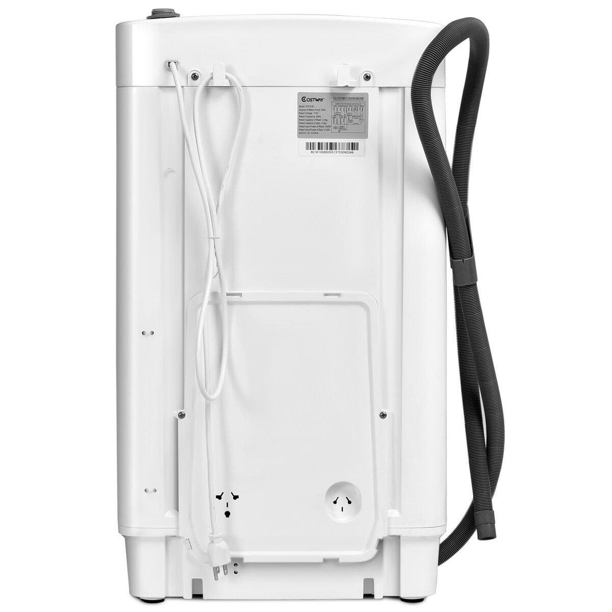 Costway Costway 0.79 cu. ft. High Efficiency Portable Washer in White