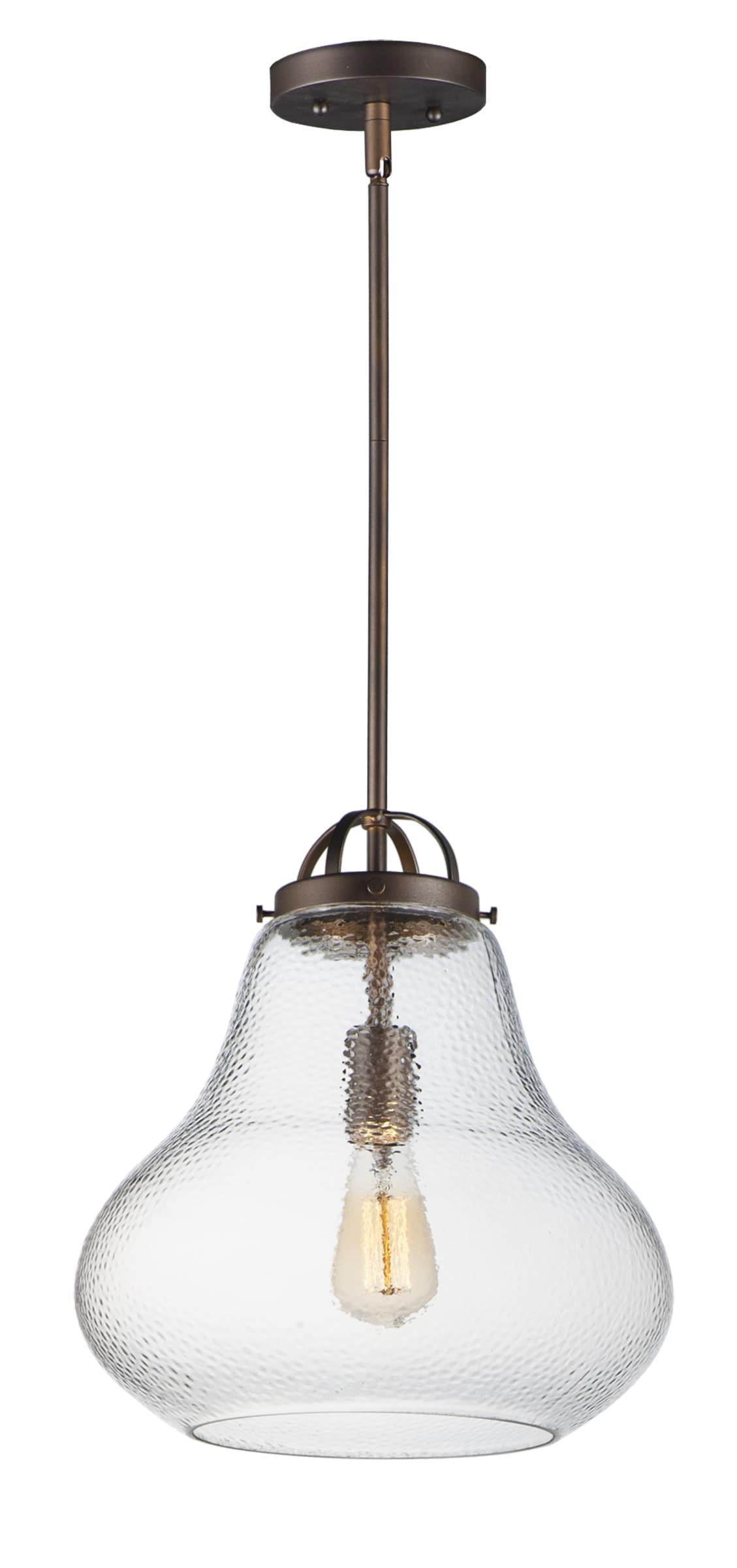10093HMOI-Maxim Lighting-Stella-One Light Pendant-13.75 Inches wide by 14.5 inches high