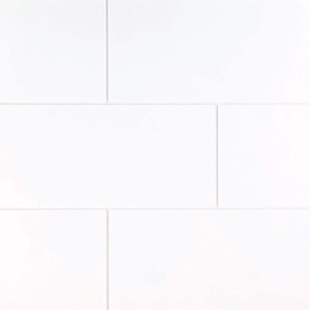 Transolid SaraMar 36'' W 36'' D 72'' H Glue Up Solid Surface Wall