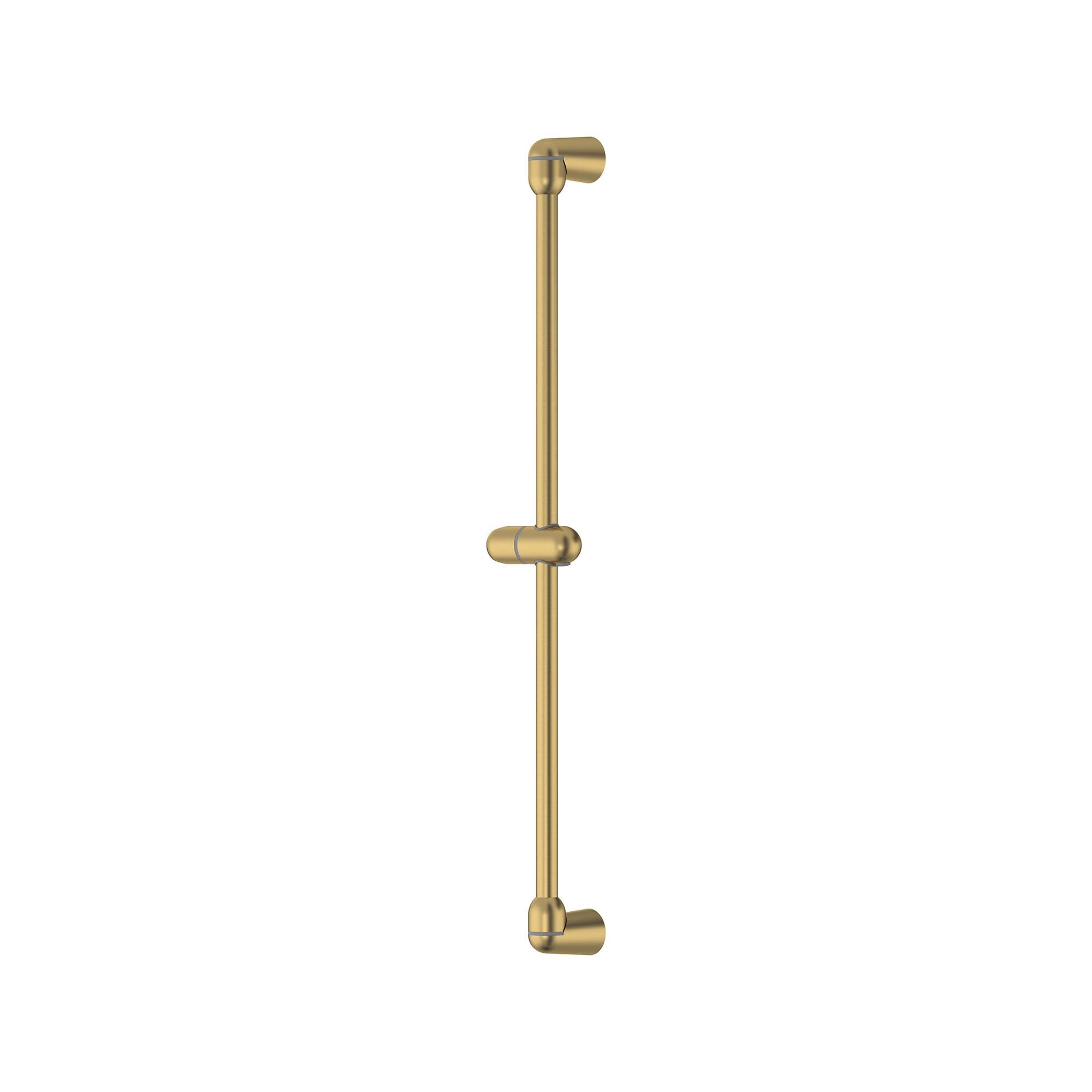 Adjustable 36-Inch Gold Stainless Steel Shower Slide Bar