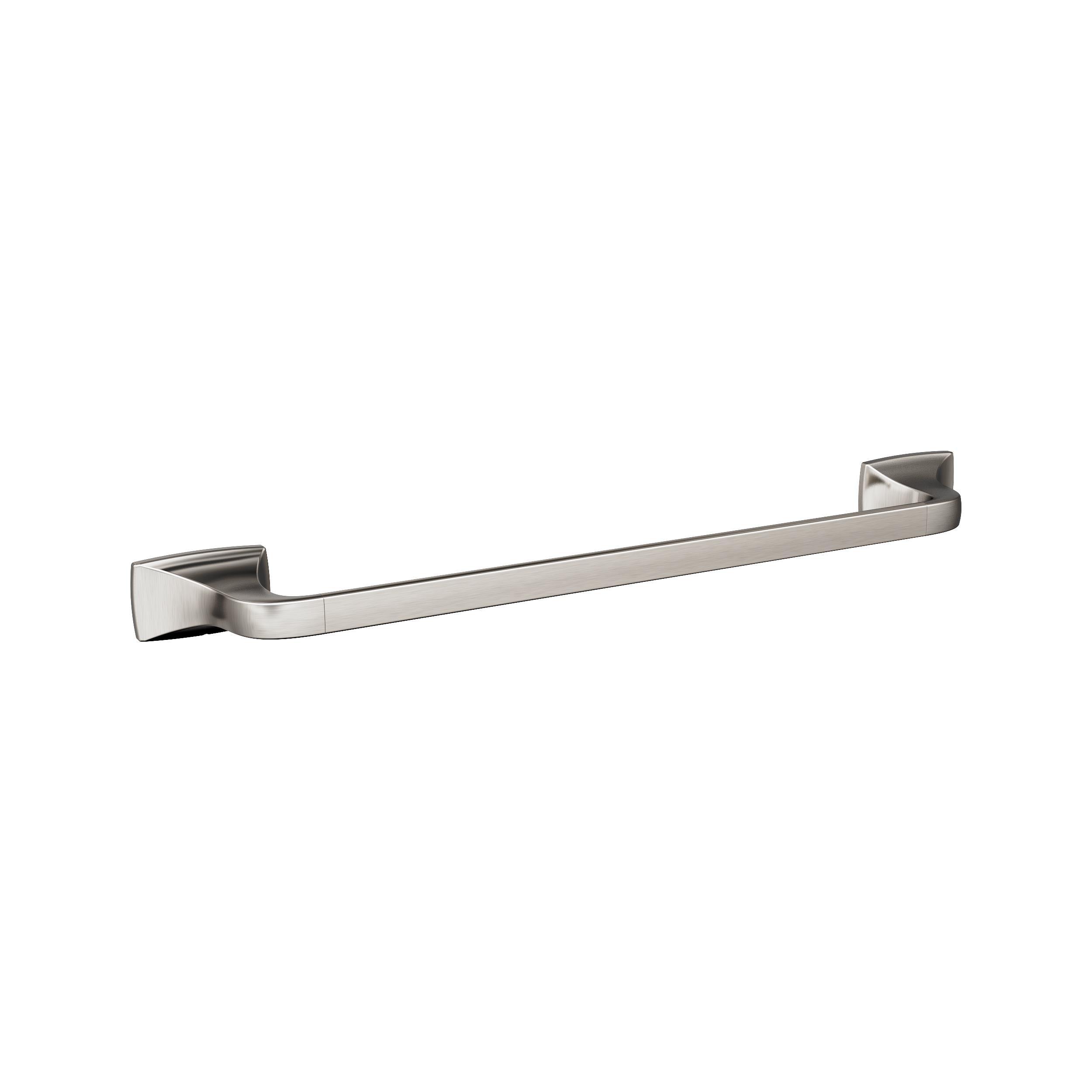 Amerock Highland Ridge Brushed Nickel 18 inch (457mm) Towel Bar