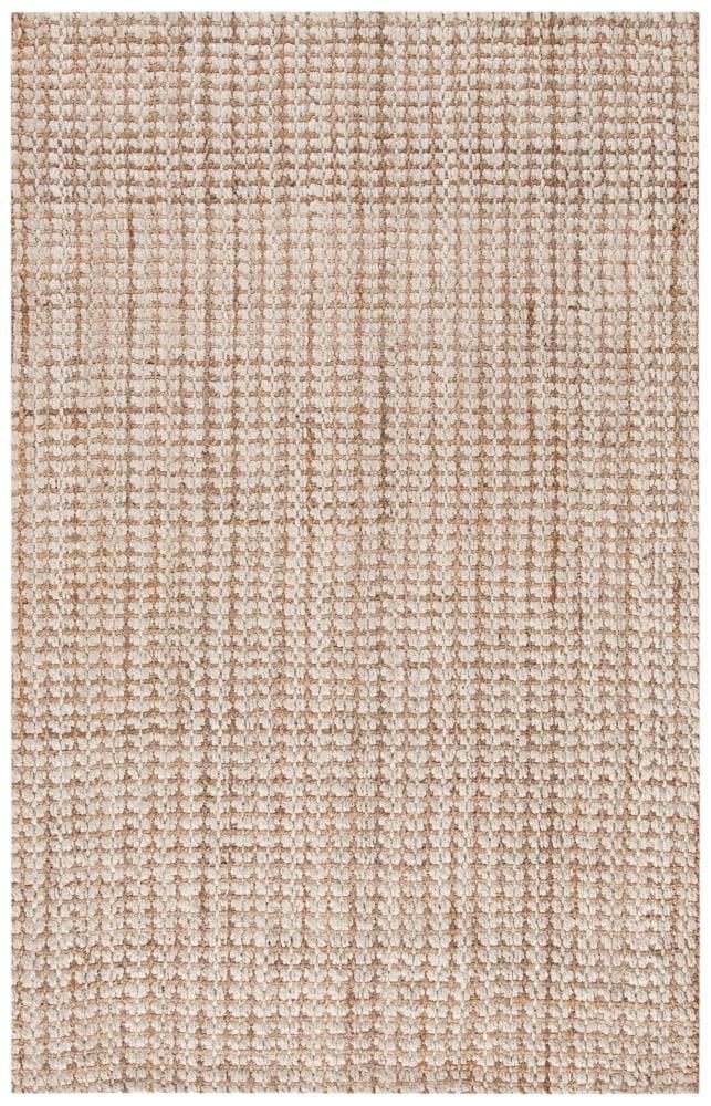 Natural Fiber NF186 Hand Loomed Area Rug - Ivory/Light Brown - 5'x8' - Safavieh.