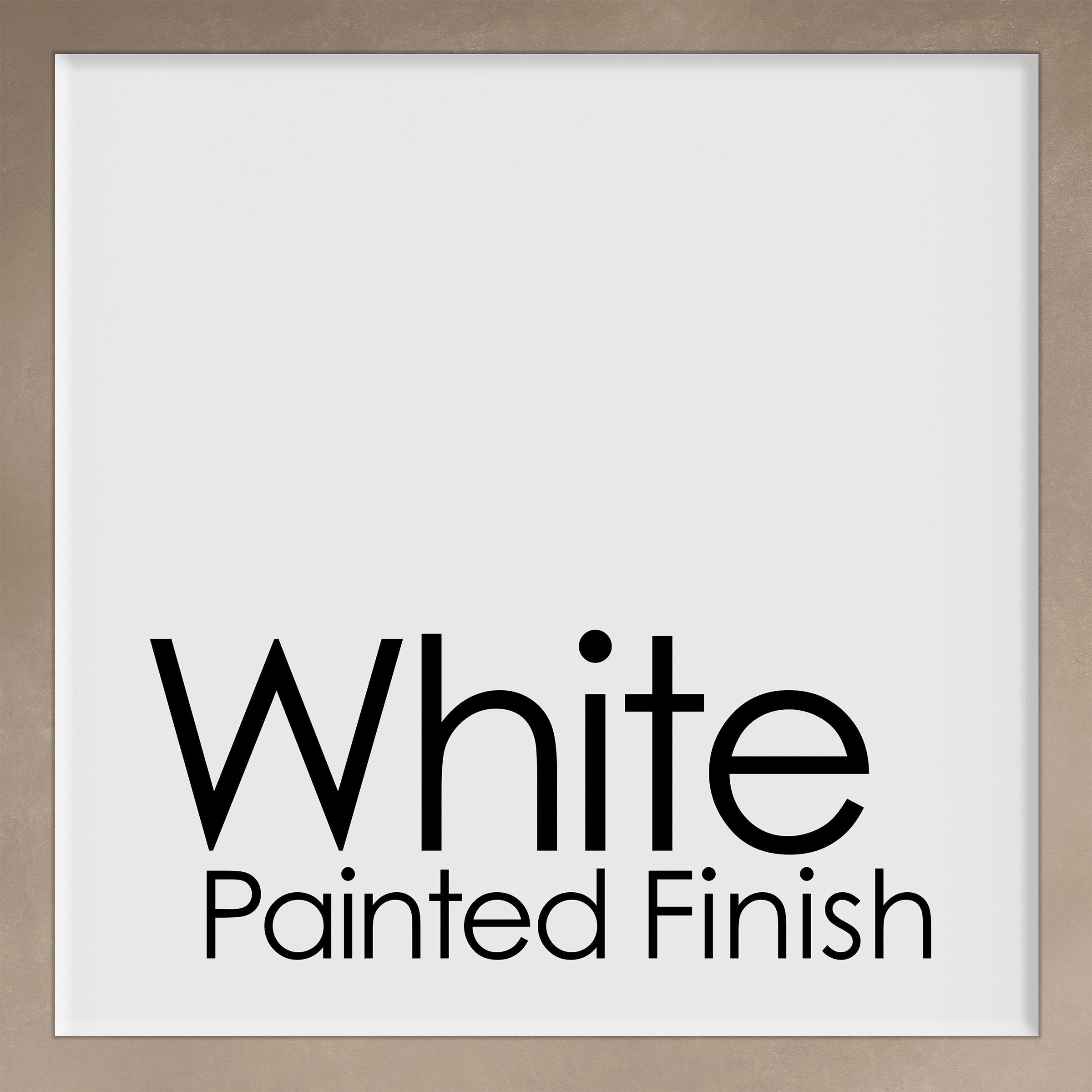 Hastings Home End Table Nightstand With Drawer for Living Room or Bedroom - White