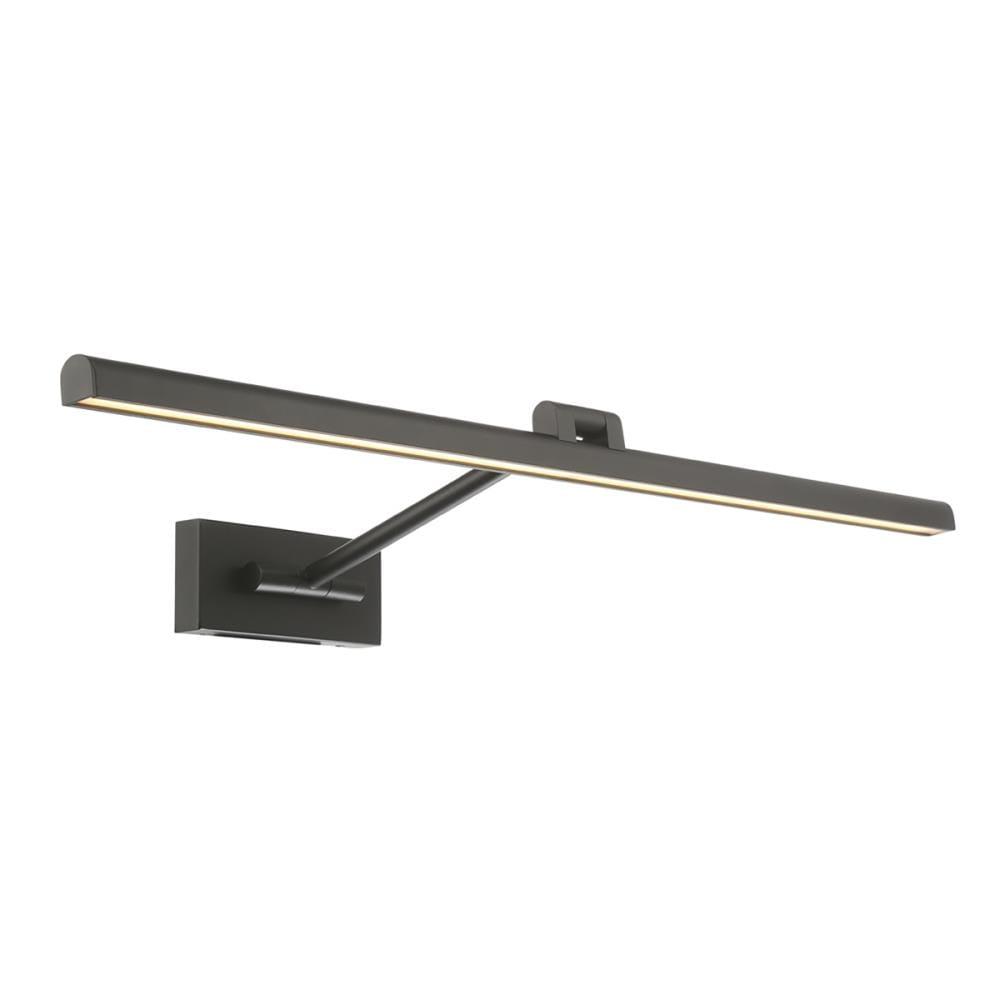 WAC Lighting Reed 33" LED Adjustable Aluminum Picture Light in Black