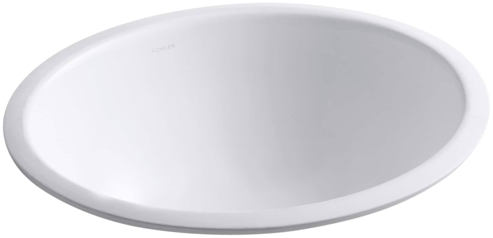 Caxton Ceramic Oval Undermount Bathroom Sink