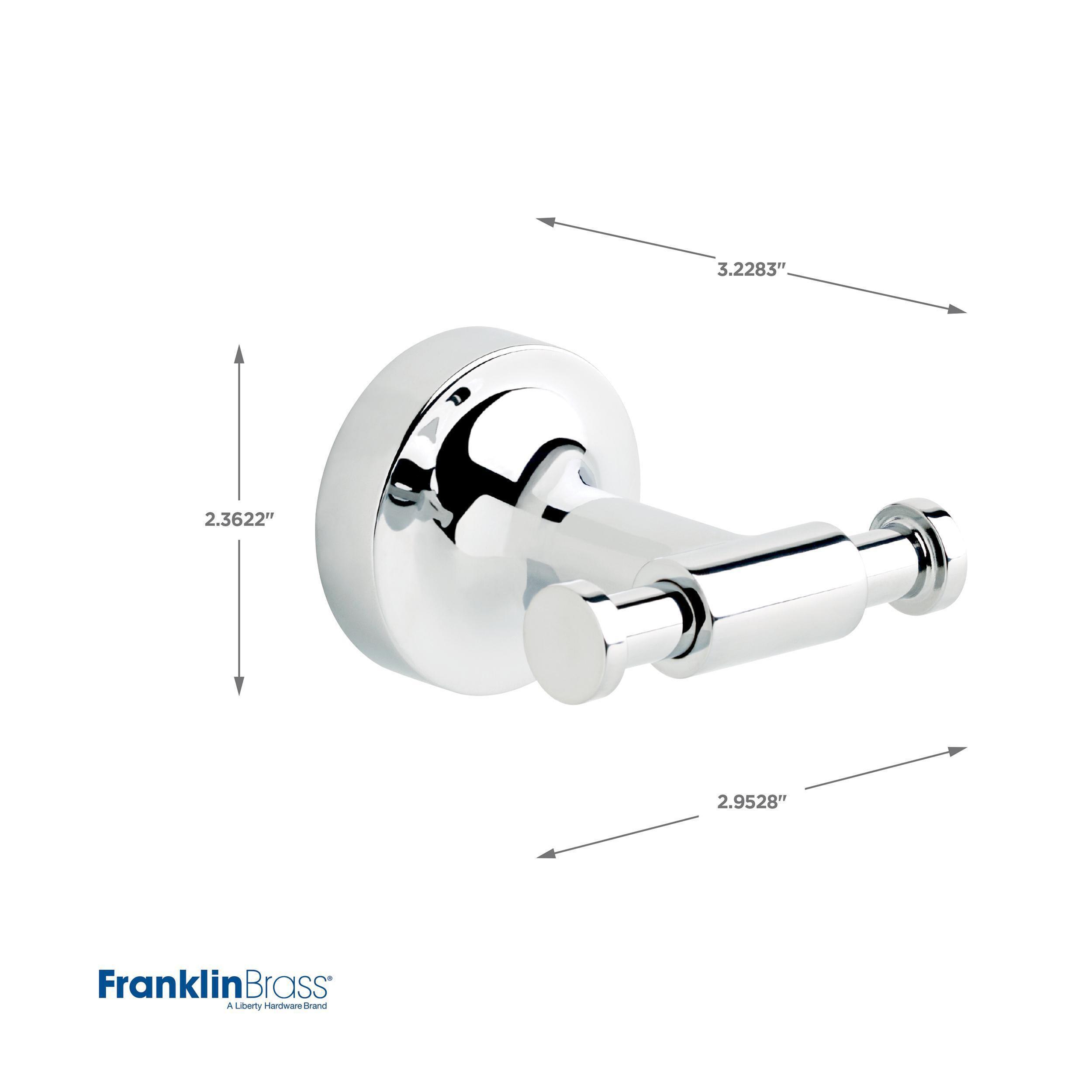 Voisin Double Towel Hook Bath Hardware Accessory