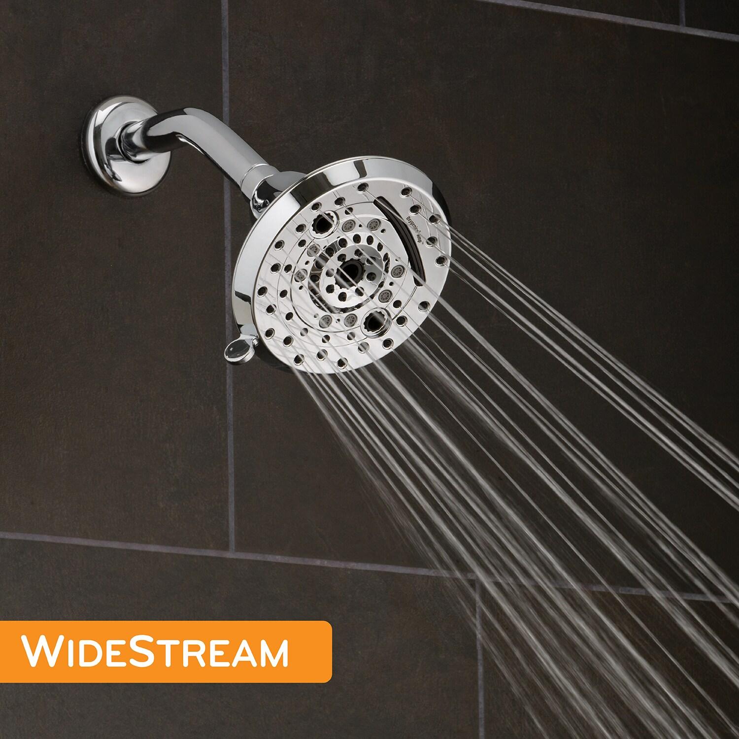 Oxygenics Amp Chrome Fixed Shower Head 1.8-GPM (6.8-LPM)