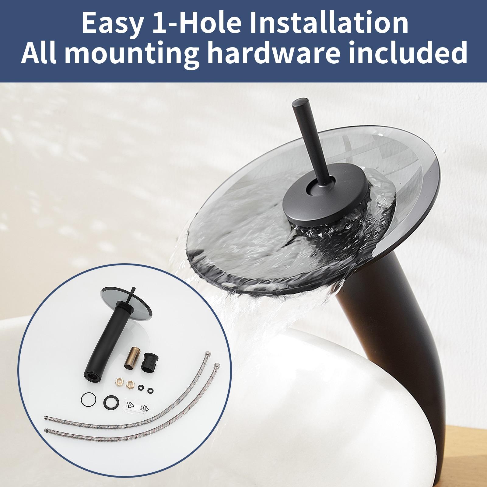 Waterfall Vessel Bathroom Faucet