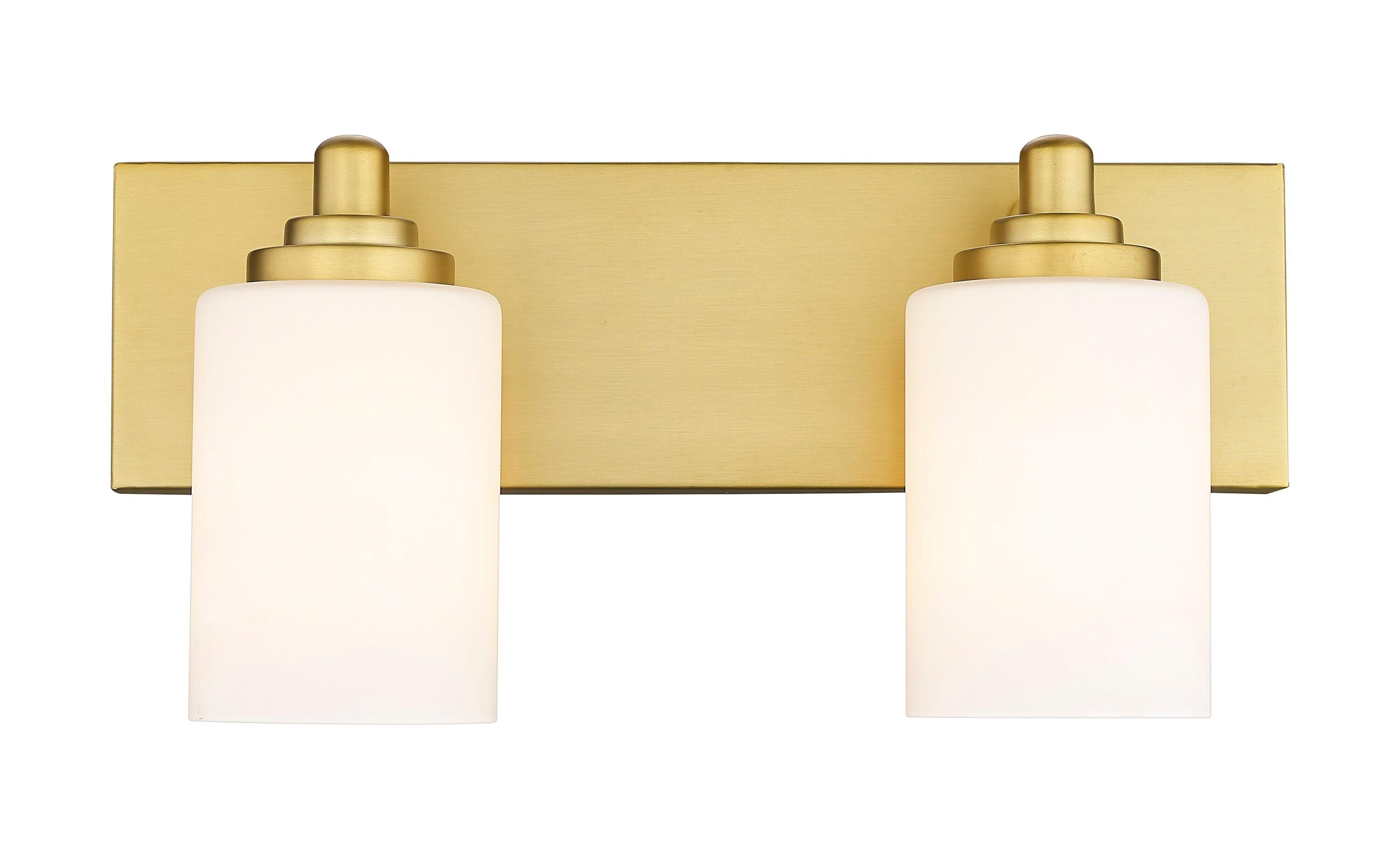 Z-Lite Soledad 2 - Light Vanity in  Brushed Gold