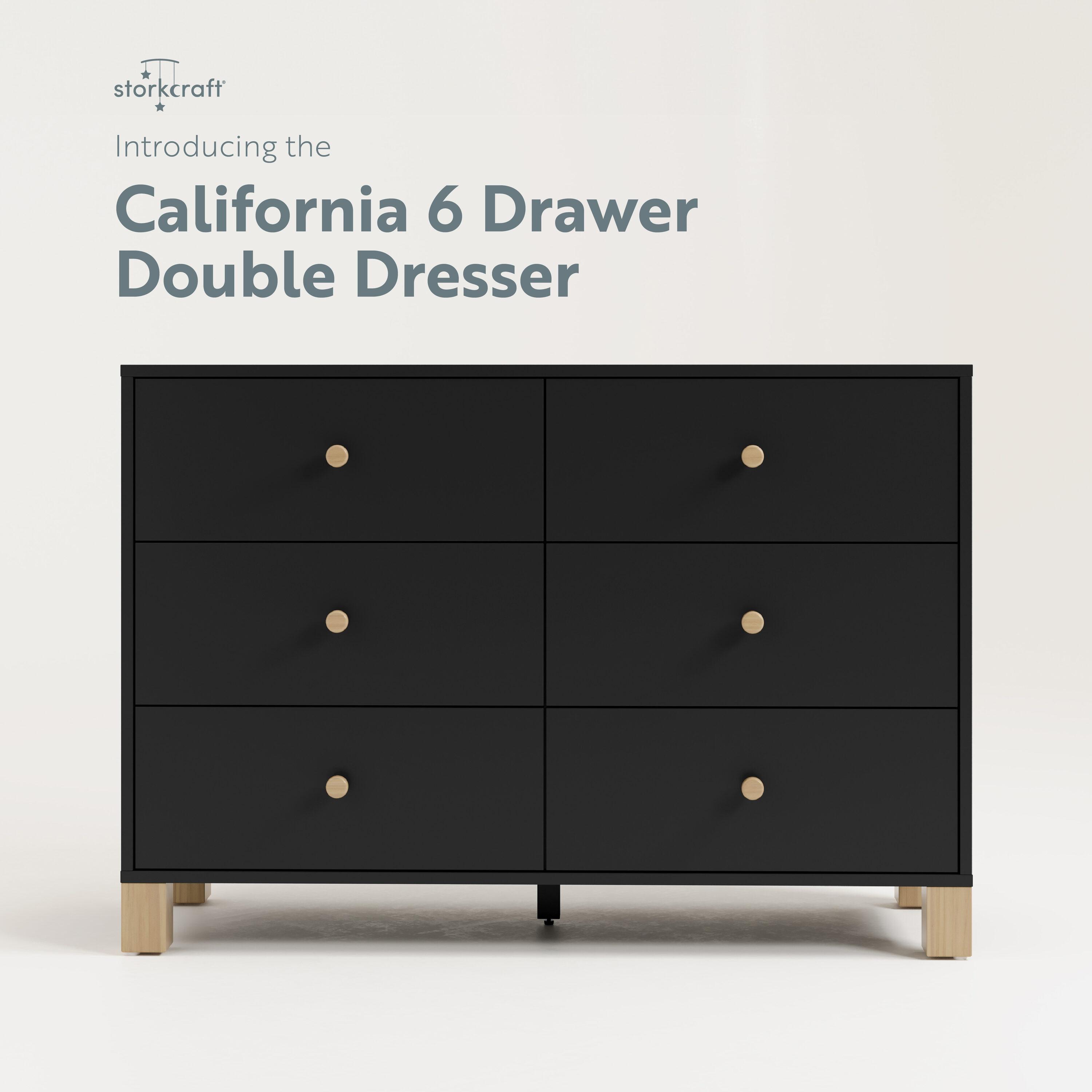 California 6 Drawer Dresser