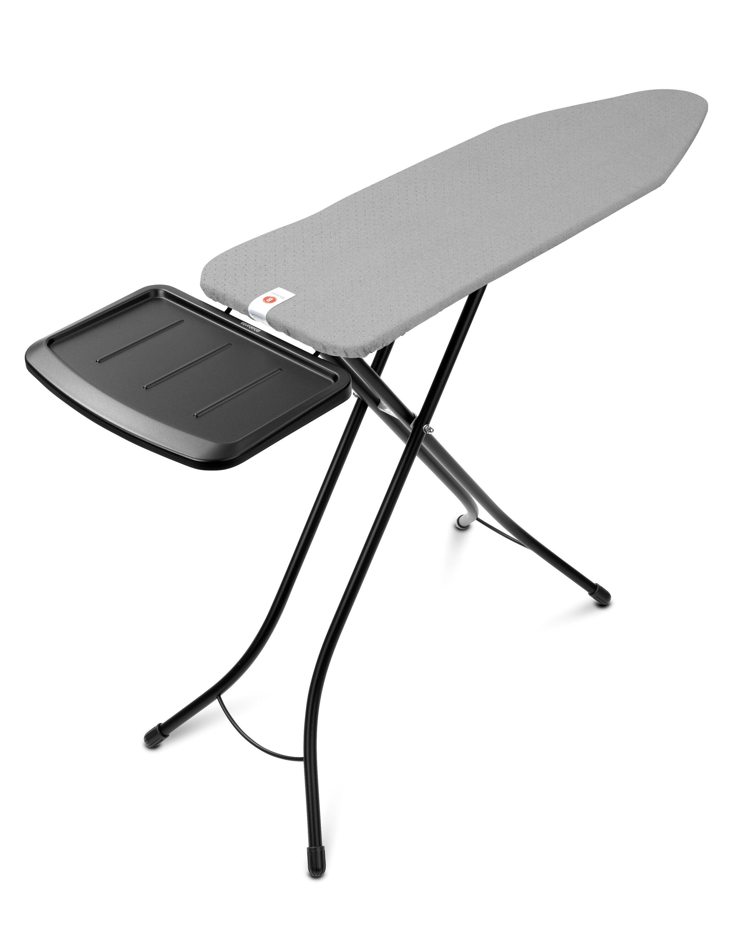 Brabantia Size B Medium Ironing Board with Solid Steam Unit Holder