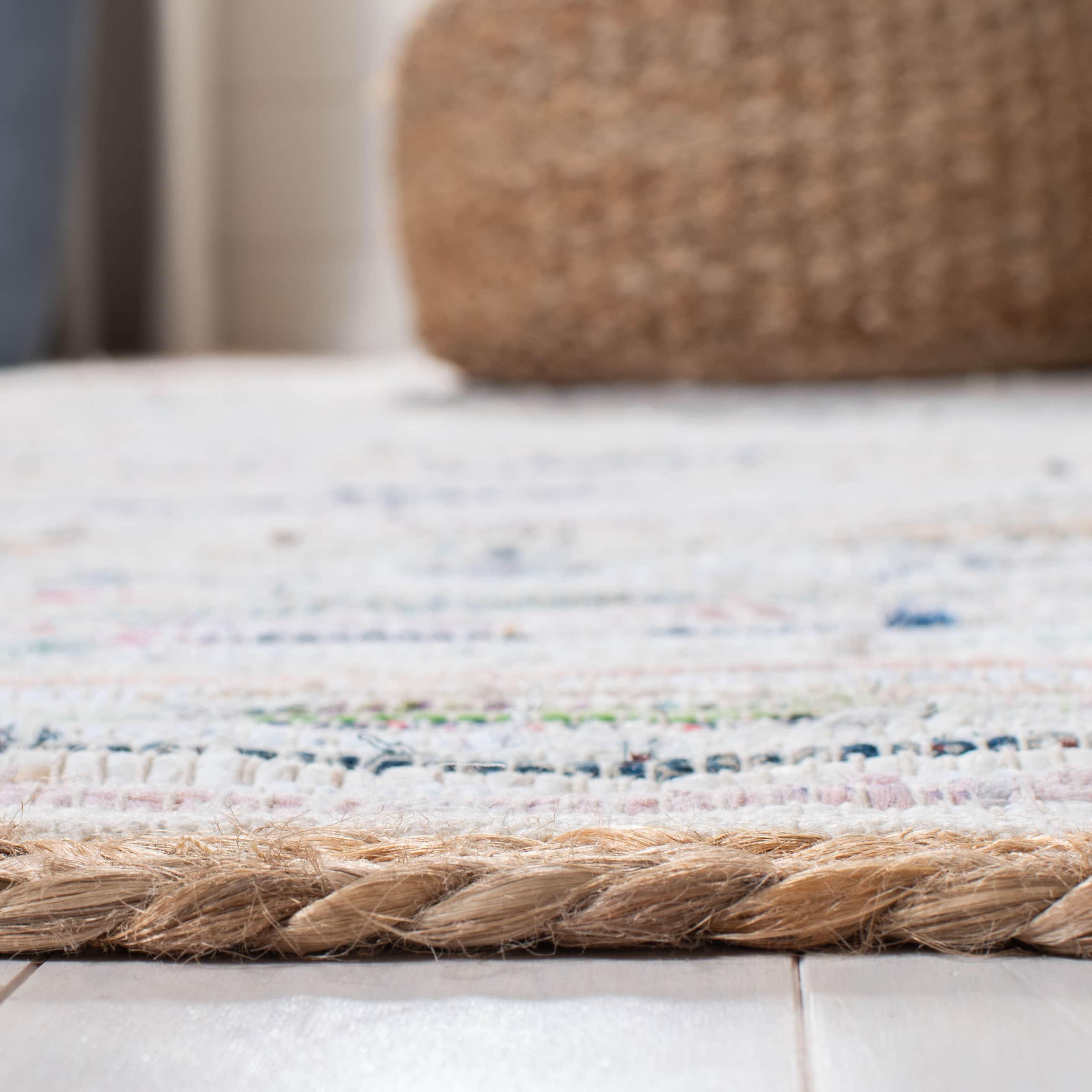 Montauk MTK960 Hand Woven Runner Rug - Grey/Natural - 2'3"x7' - Safavieh.