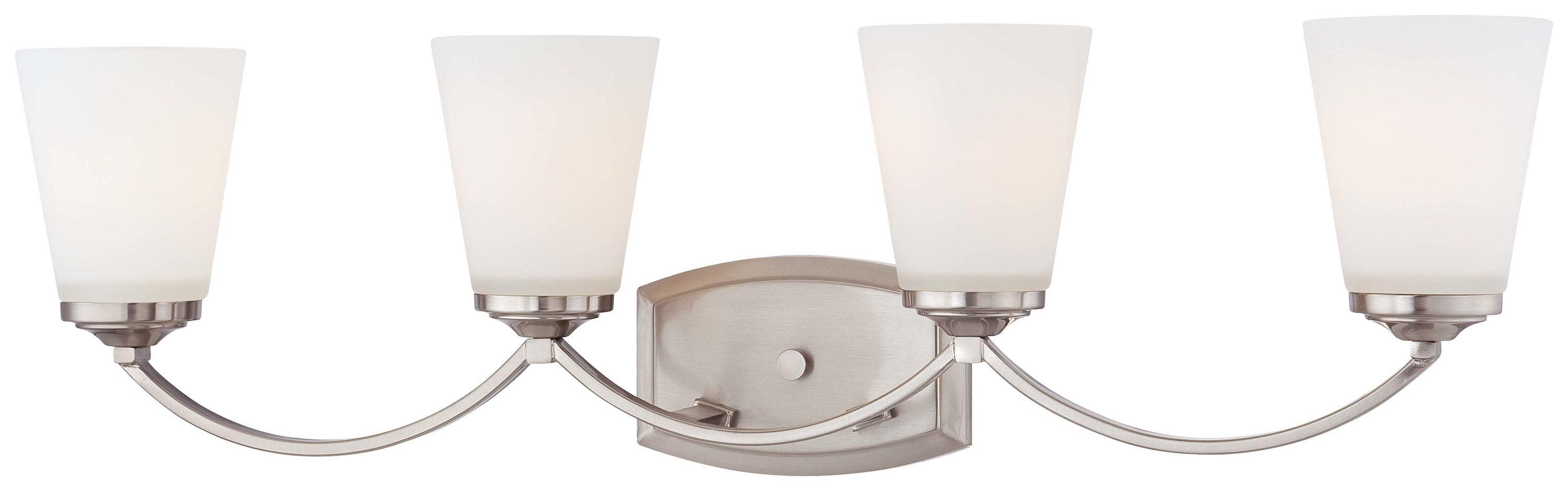 Minka Lavery - Overland Park - 4 Light Transitional Bath Vanity in Transitional