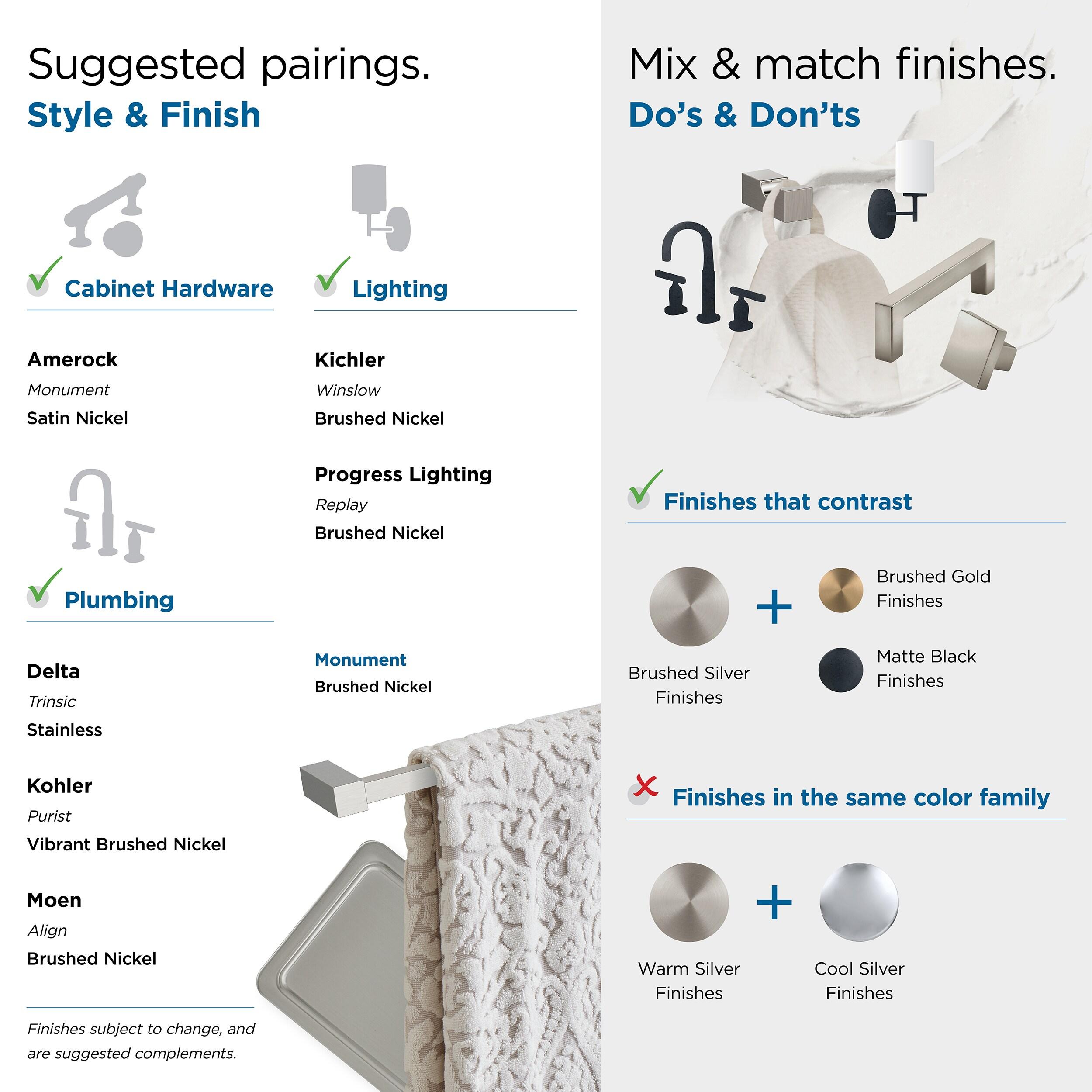 Amerock Monument Wall Mounted Robe Hook BH36080G10