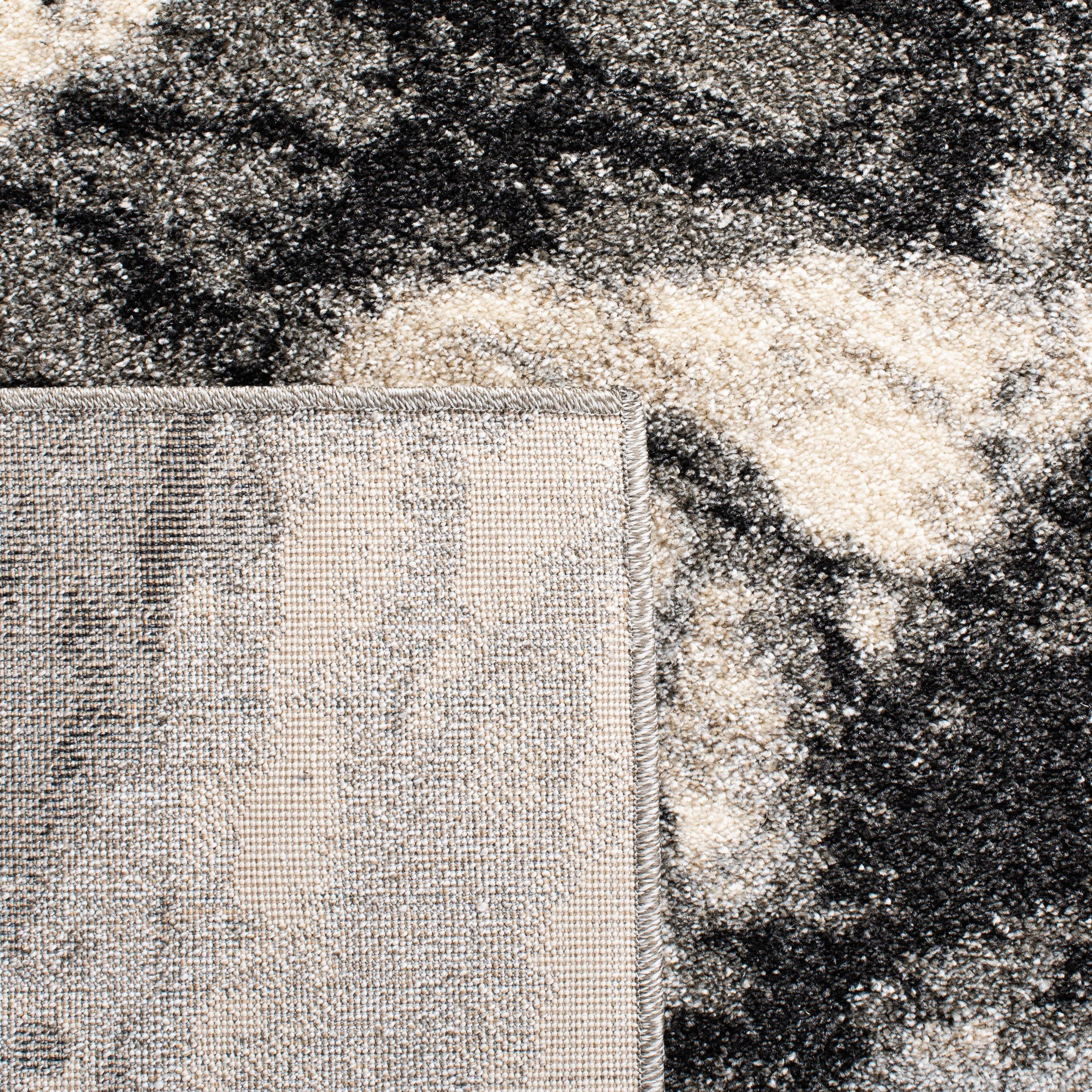 Retro RET2141 Power Loomed Indoor Accent Rug - Cream/Grey - 2'6"x4' - Safavieh.