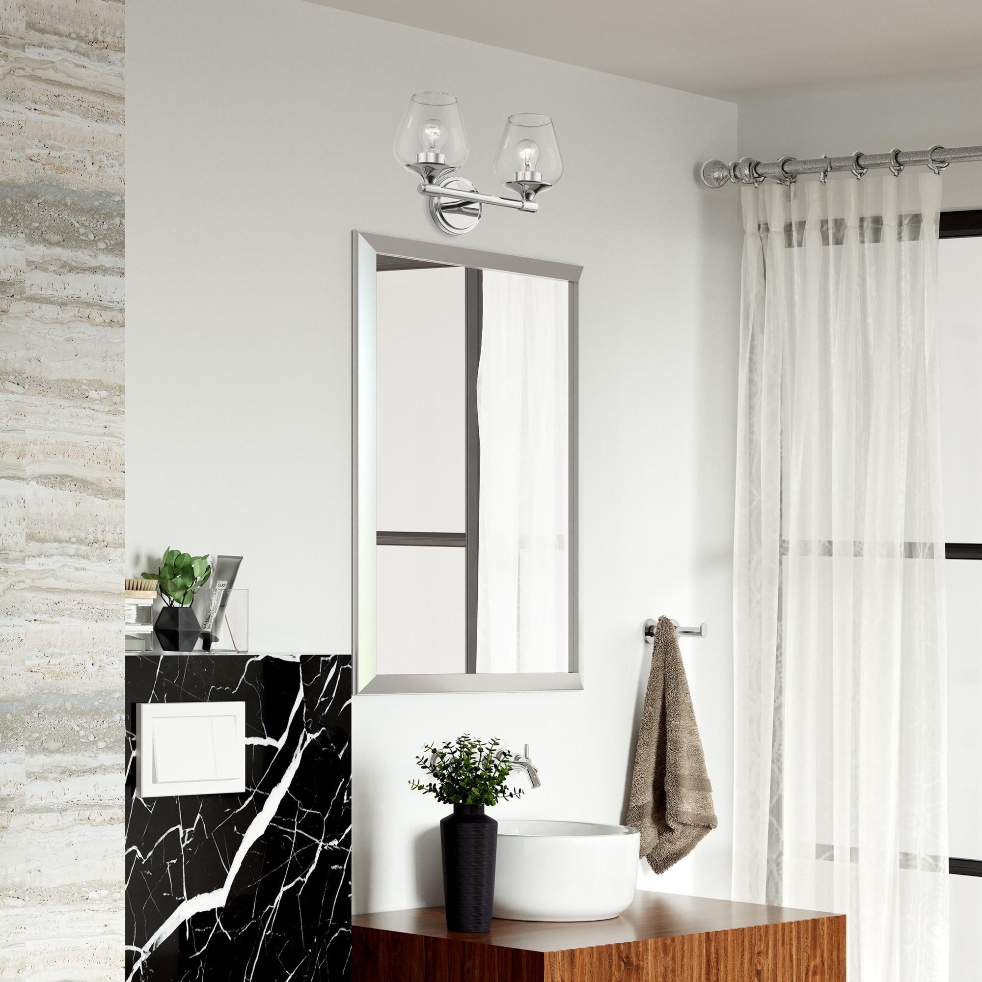 Livex Lighting Willow 2 - Light Vanity in  Polished Chrome