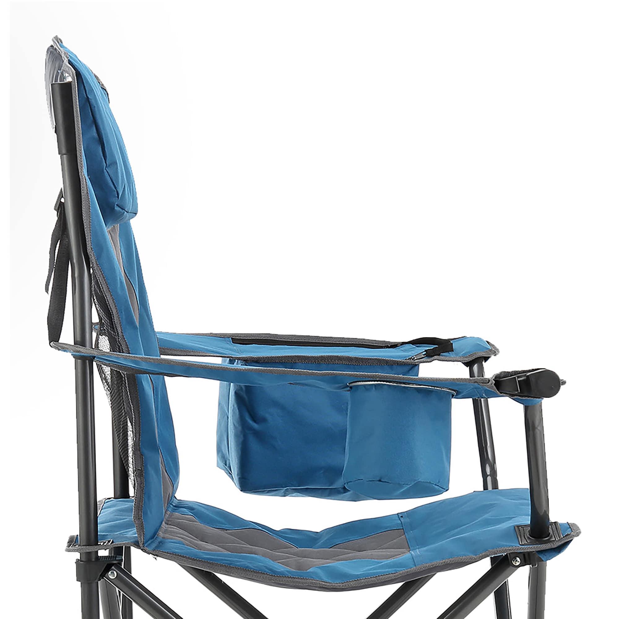ARROWHEAD Outdoor Folding Camping Chair with Cushions