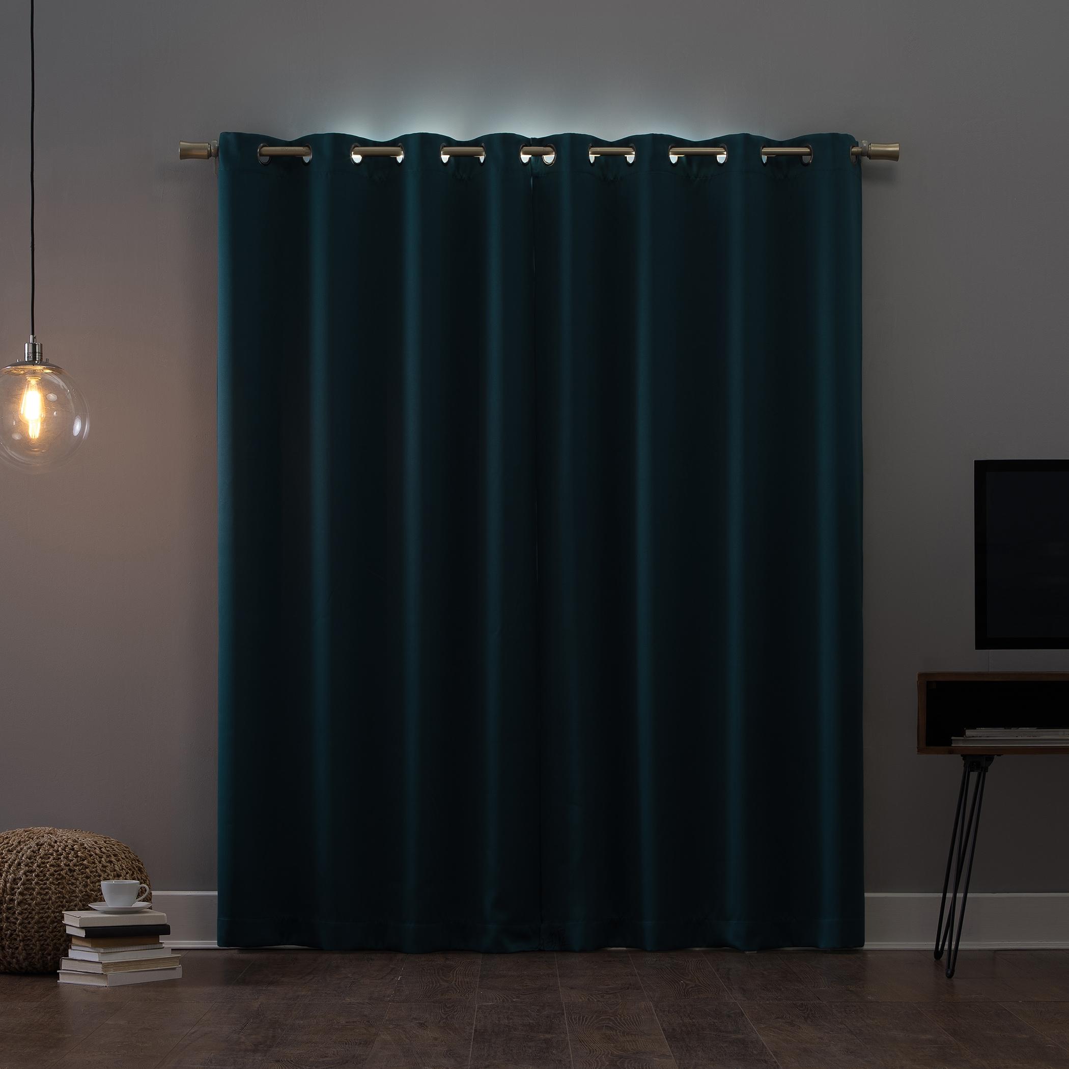 Oslo Theater Grade Extreme 100% Blackout Grommet Curtain Panel