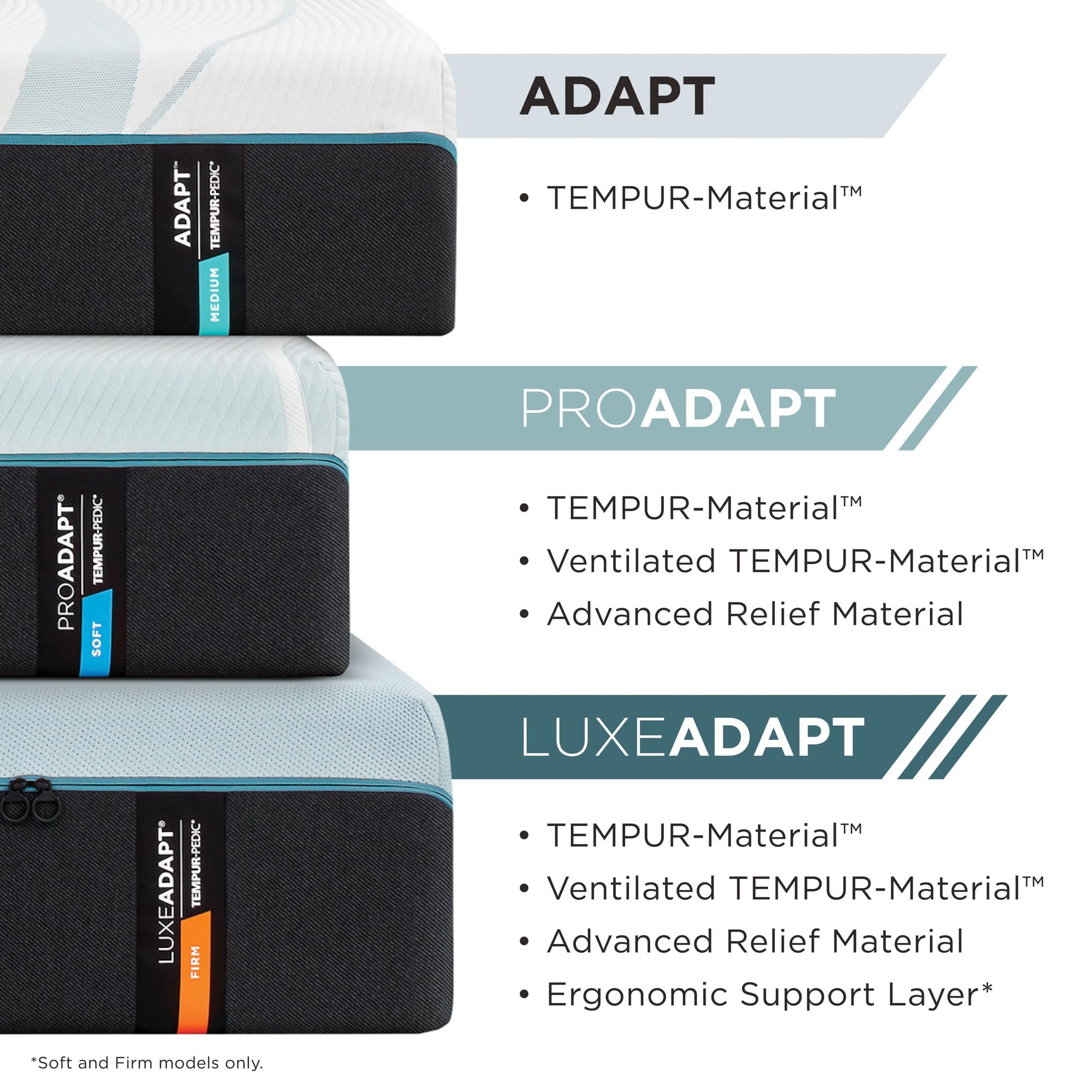 Tempur-Pedic® Adapt® Medium Queen Mattress