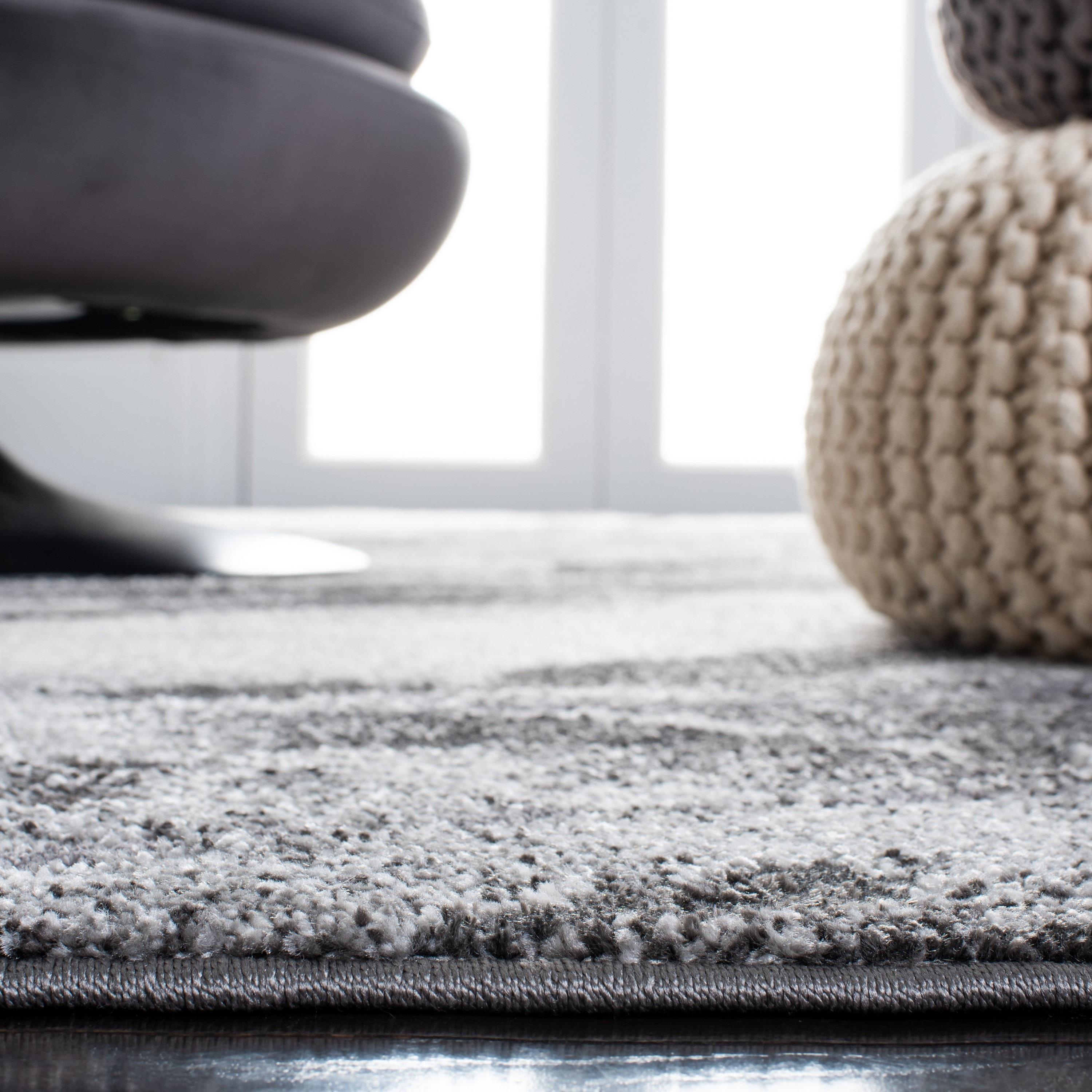 Pacific PFC865 Power Loomed Indoor Area Rug - 8'x10' - Dark Grey/Light Grey - Safavieh