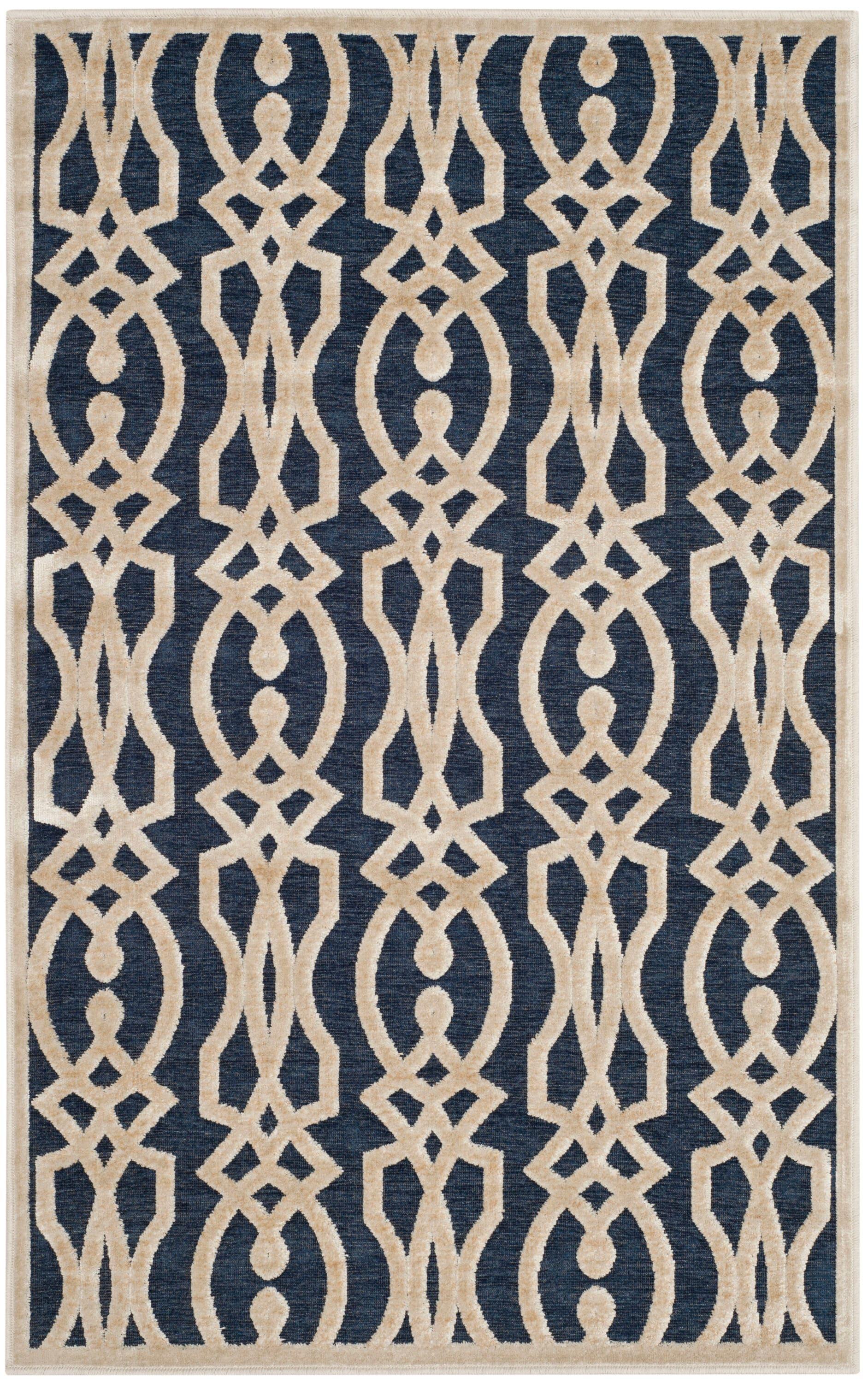 Martha Stewart Performance Geometric Rug