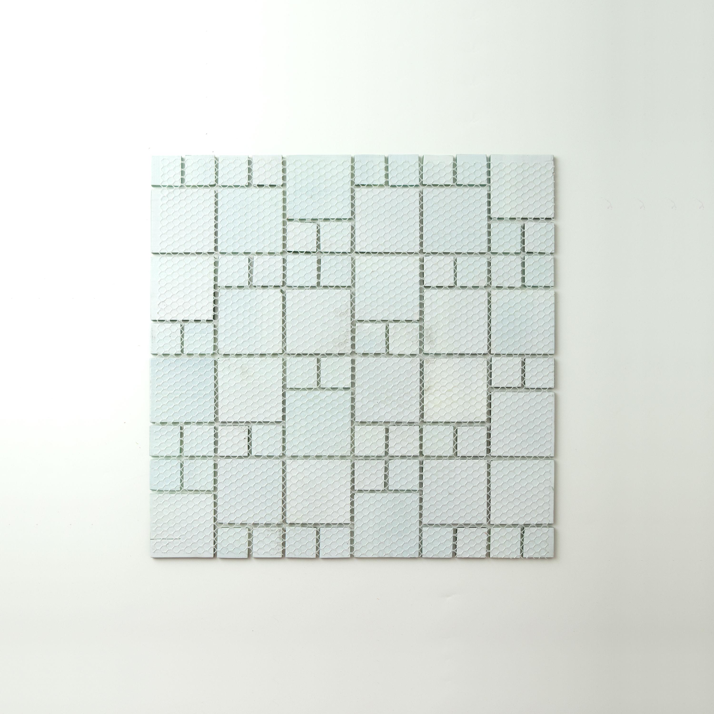 WS Tiles® Swimming Pool Random Sized Straight Edge Glass Mosaic Tile
