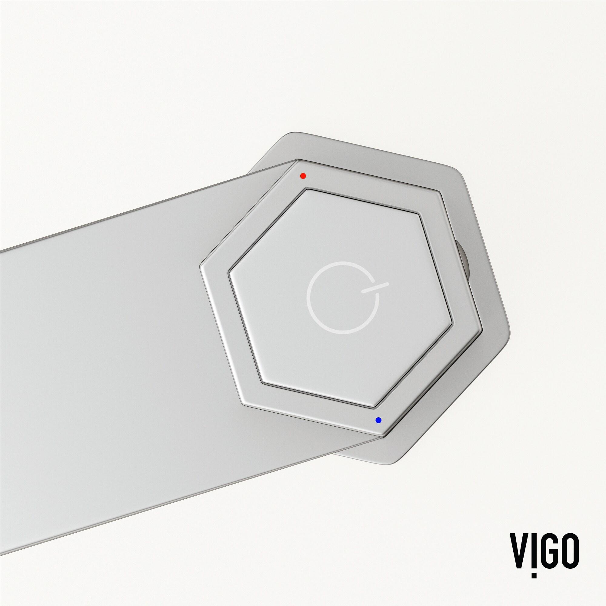 Nova 10" H Single Handle Vessel Sink Bathroom Faucet
