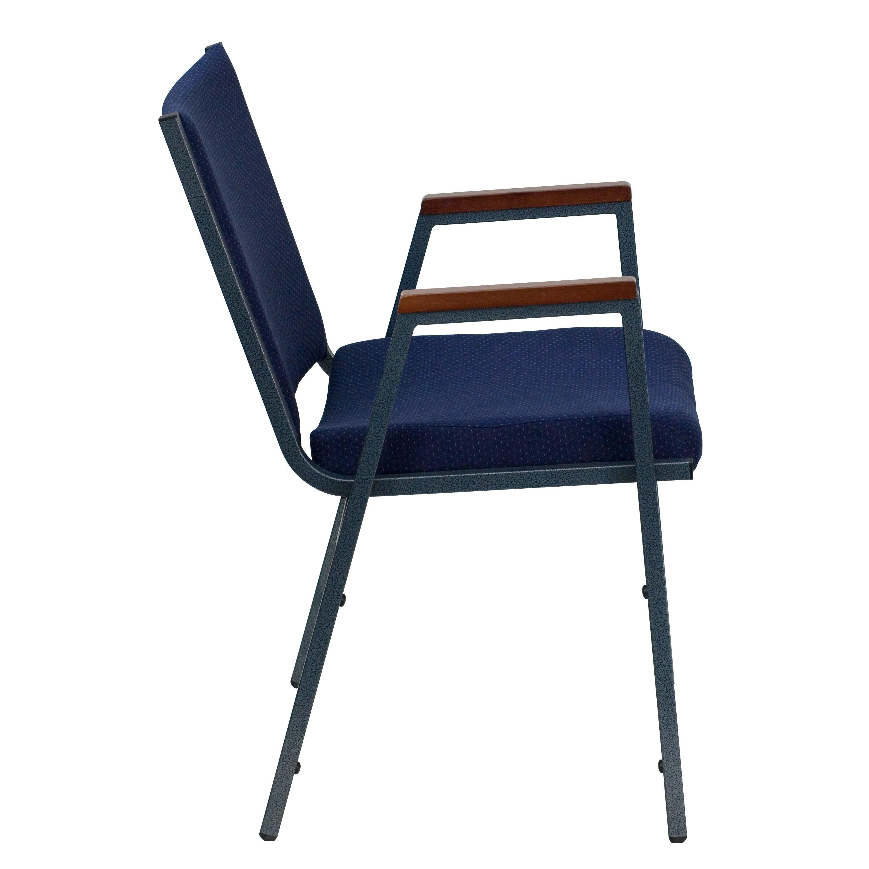 Aliya Heavy Duty Stack Chair with Arms