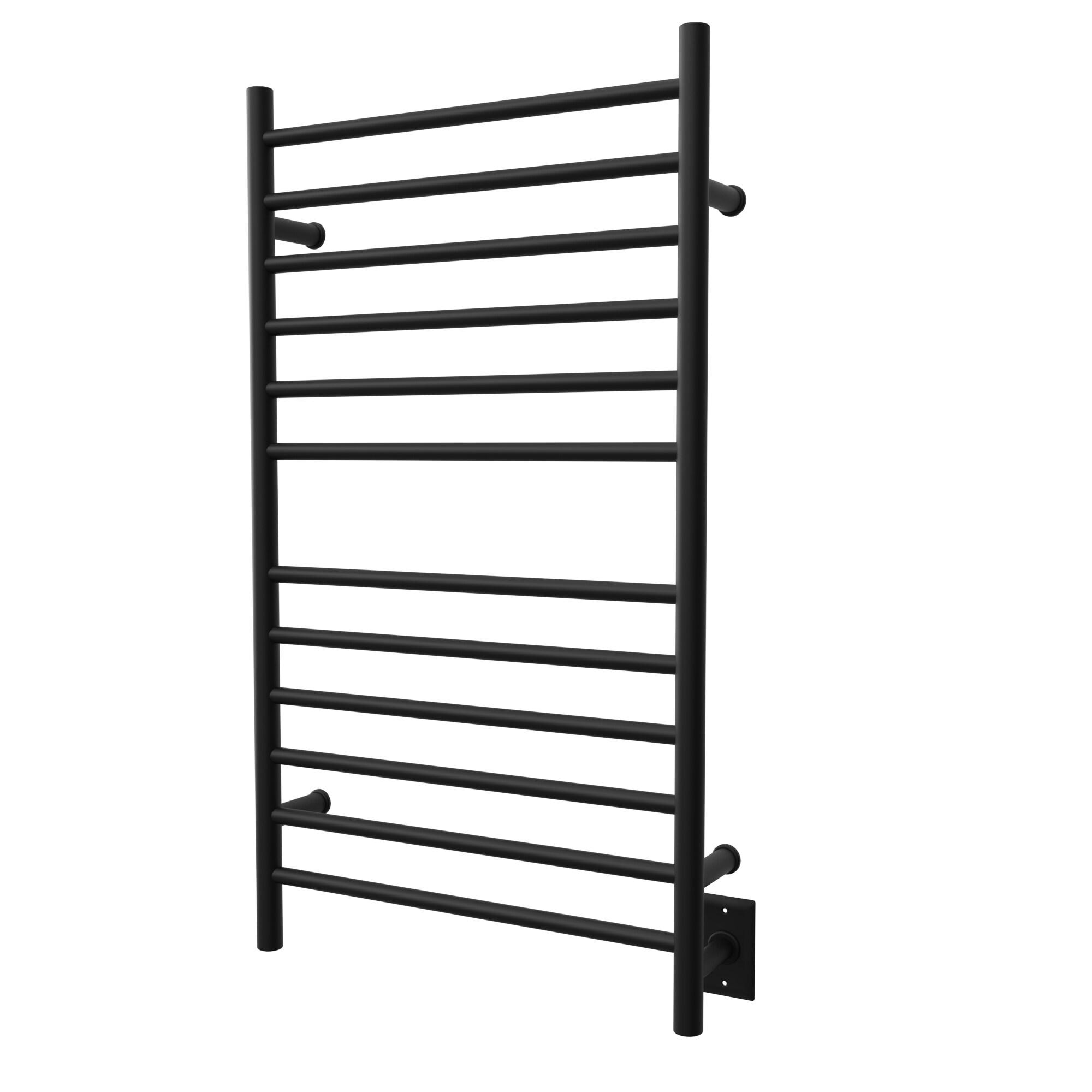 Radiant Large Curved Electric Towel Warmer Hardwired or Plug in