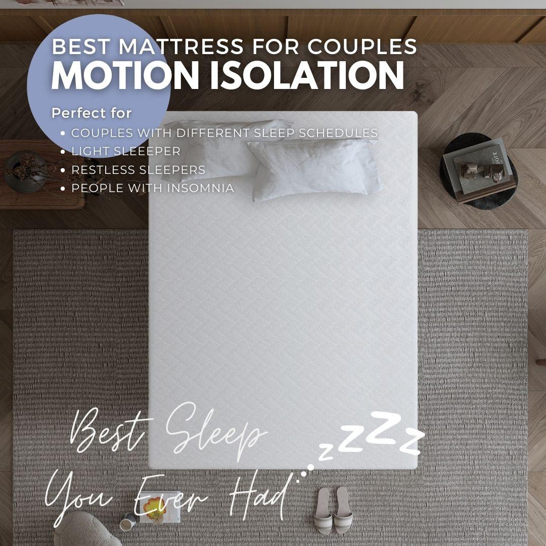 L’Baiet 12” Gel Memory Foam Mattress, Twin Size / Bed in a Box / Medium Firm / Breathable Cooling-Gel Comfort Technology / Pressure Relief / Comfy Support / Soft Fabric Cover / CertiPUR-US Certified