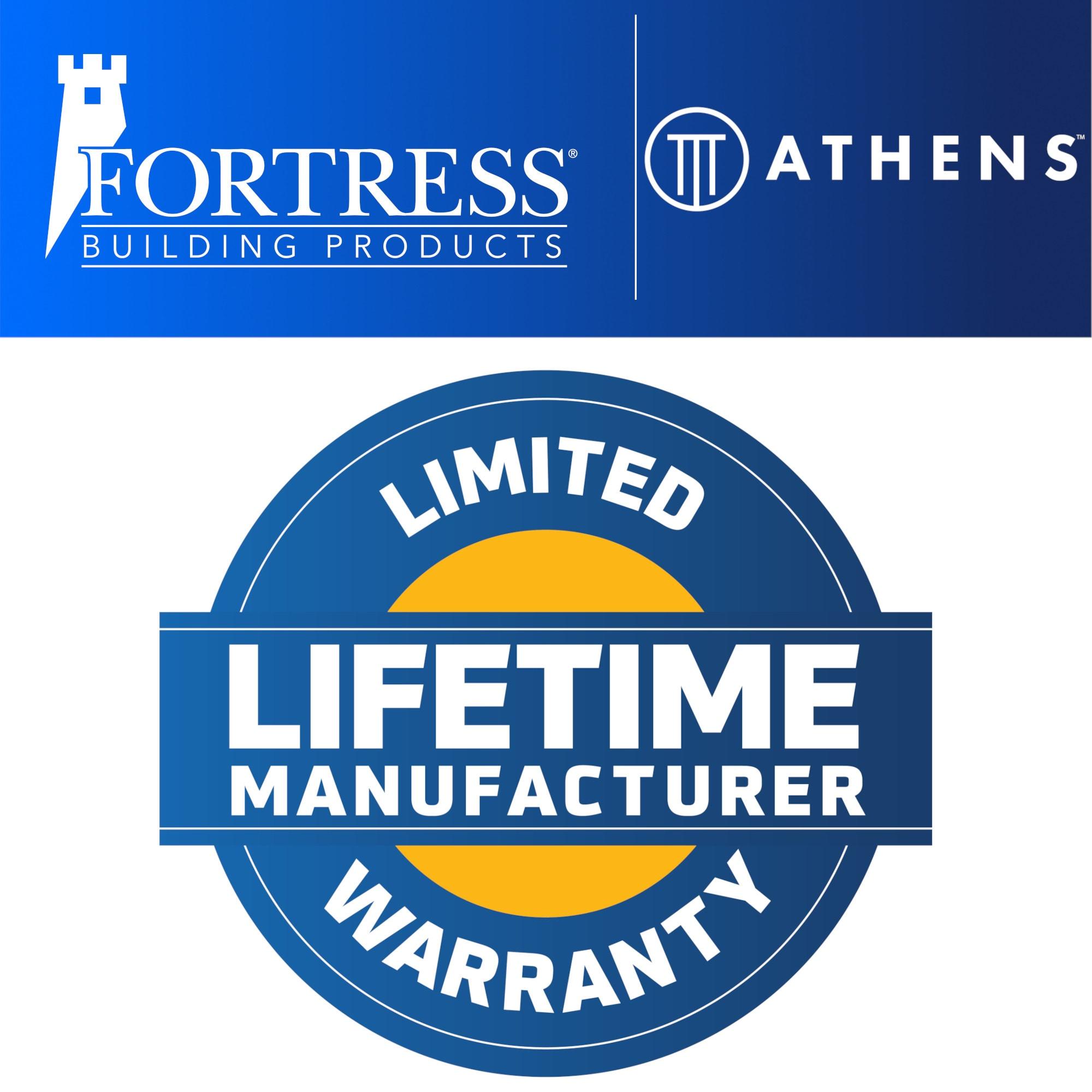 Fortress Building Products A2 4.5-ft H x 8-ft W Gloss Black Aluminum Flat Top and Bottom Fence Panel for Pool Application