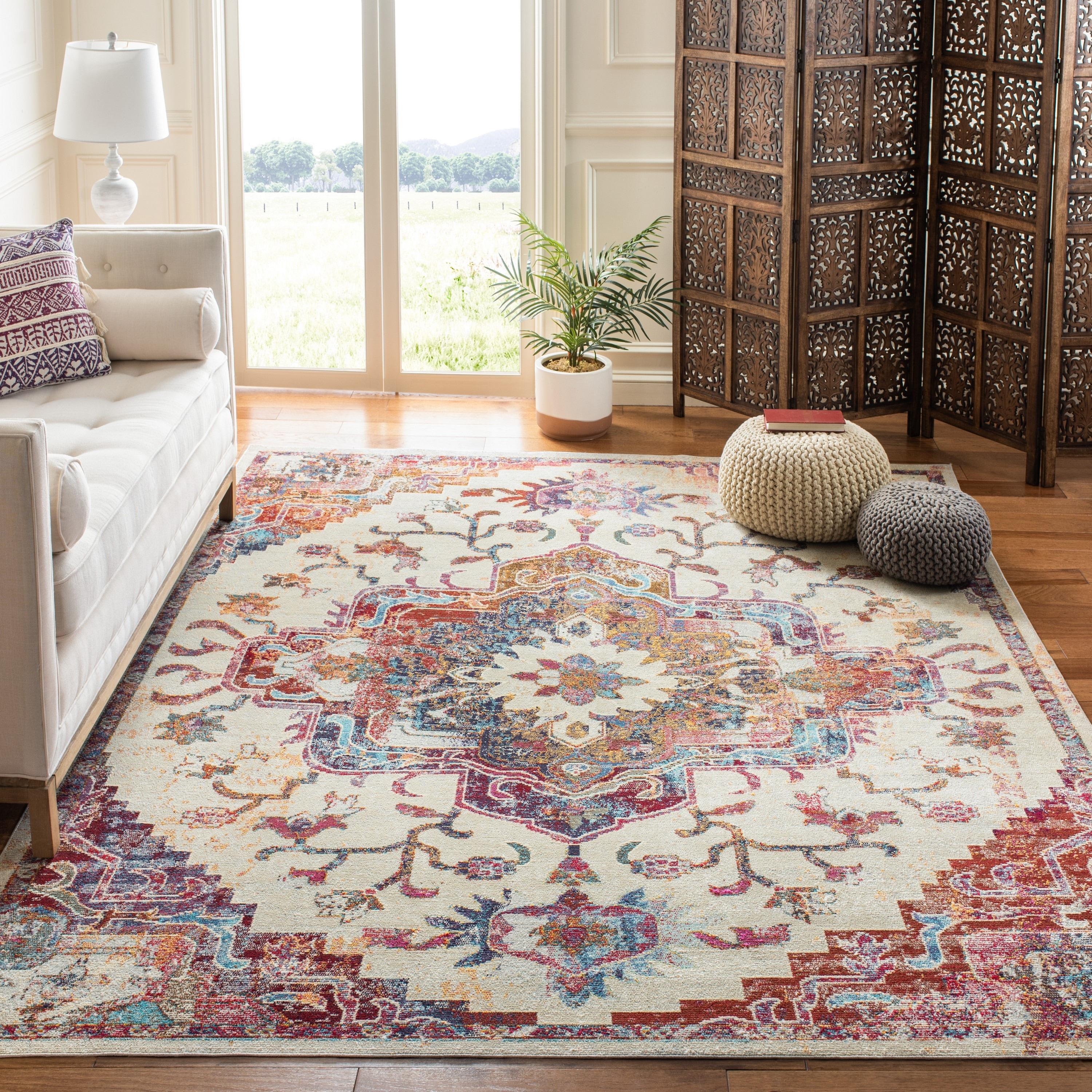 Safavieh Crystal Debra Floral Area Rug or Runner